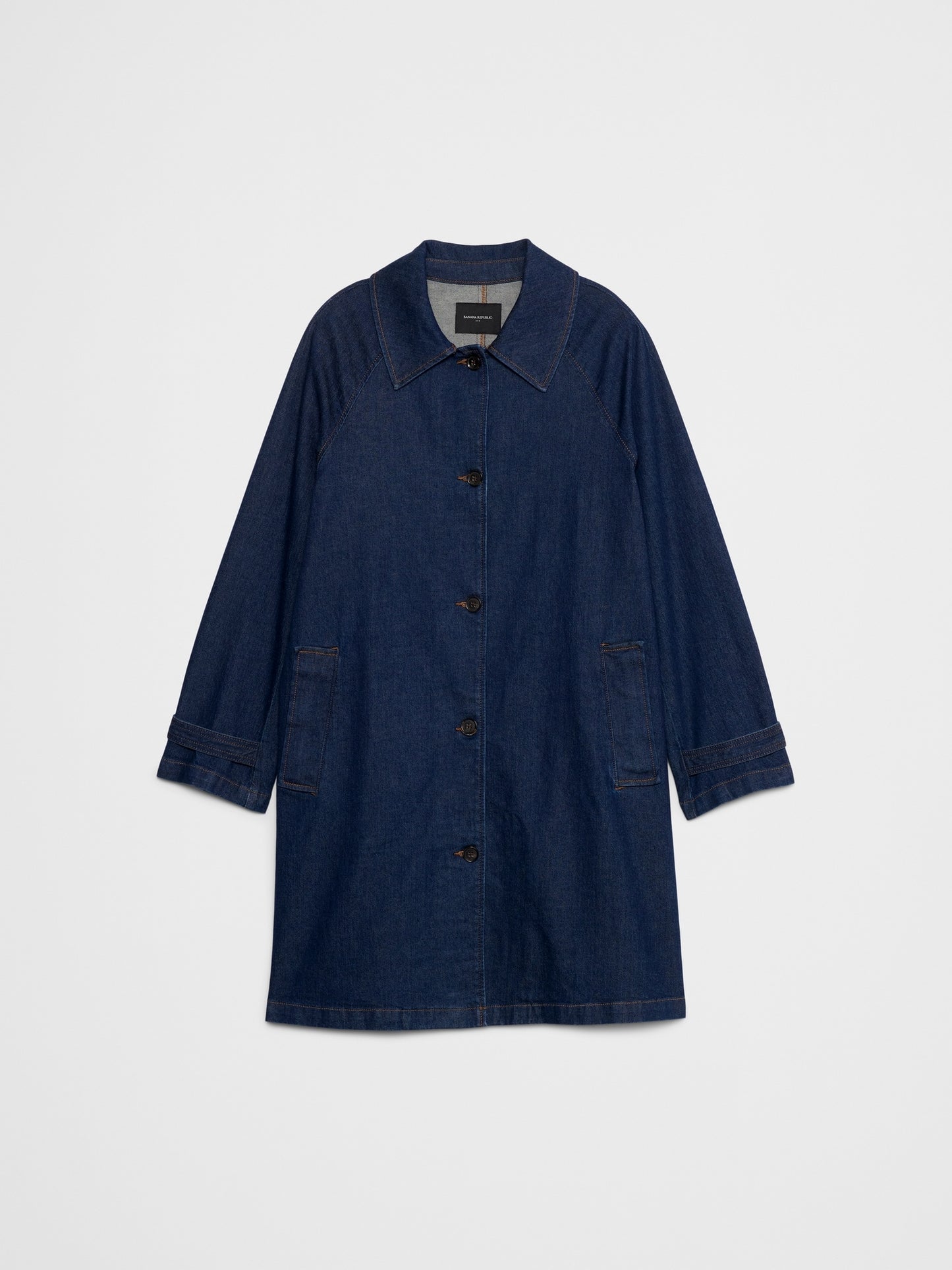 Denim Mac Coat