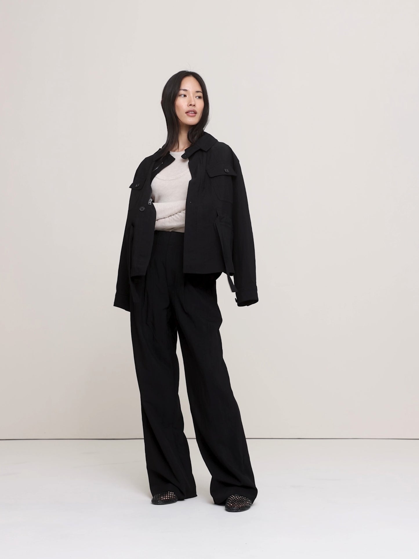 Heritage Wide-Leg Utility Pant
