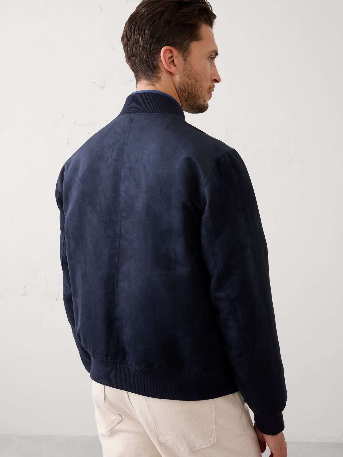 Vegan Suede Bomber