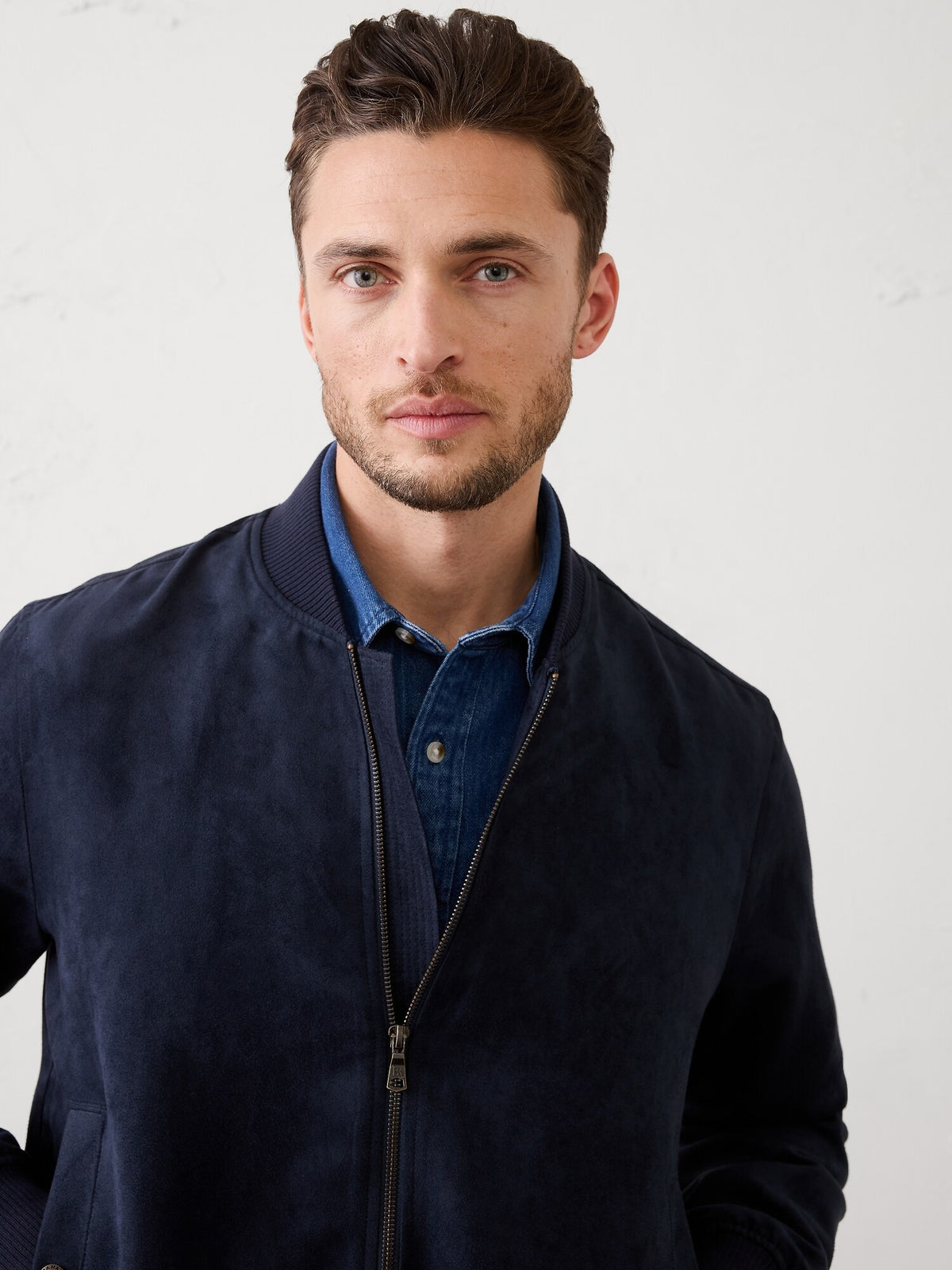 Vegan Suede Bomber