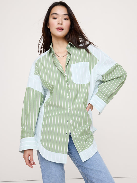 The Oversized Patchwork Shirt