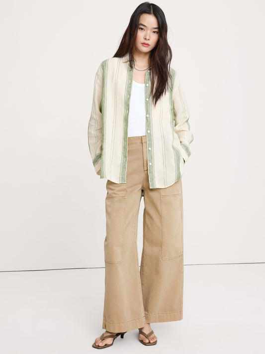 The Oversized Linen Shirt