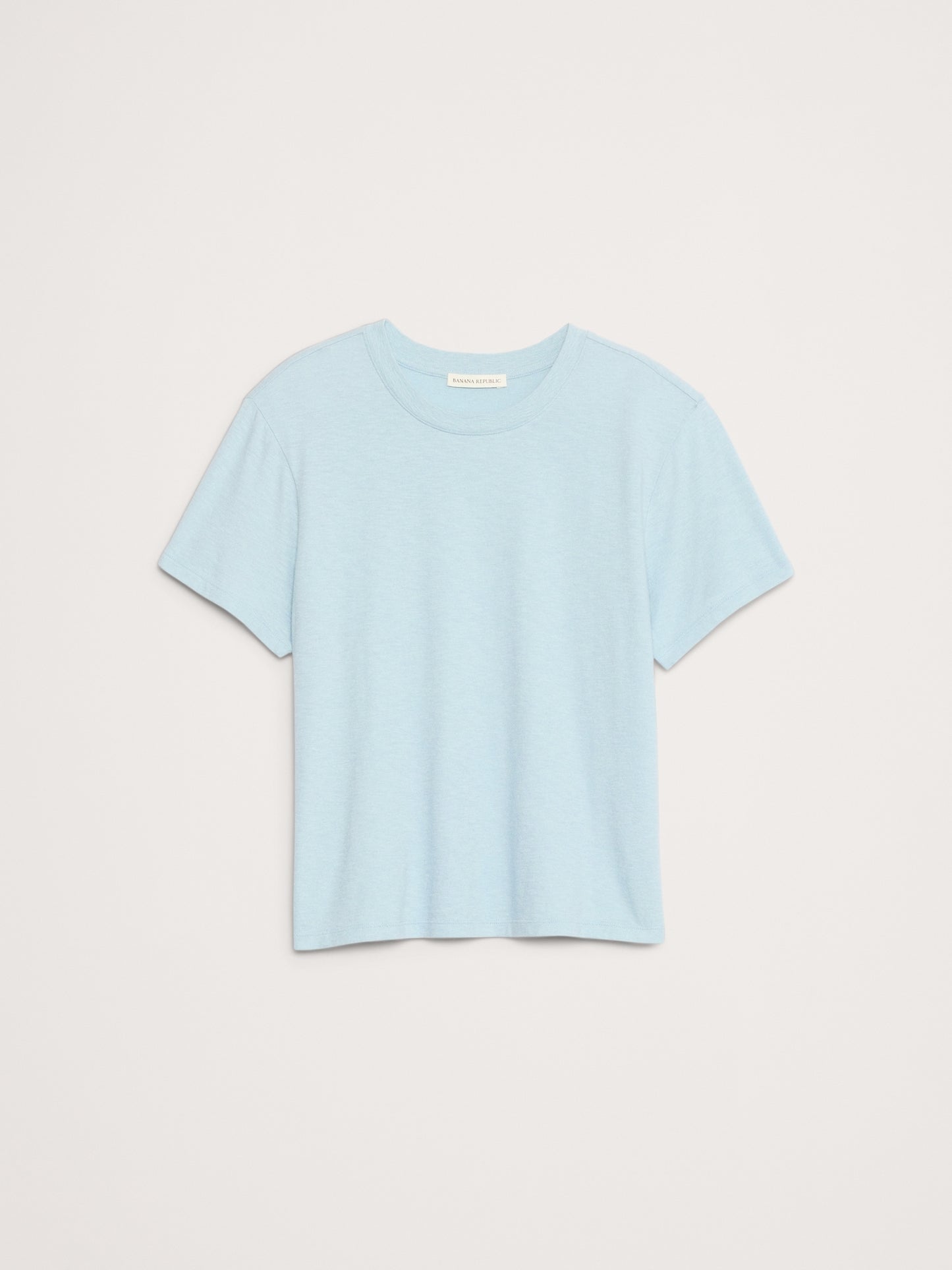 Cotton Slub Crew-Neck T-Shirt