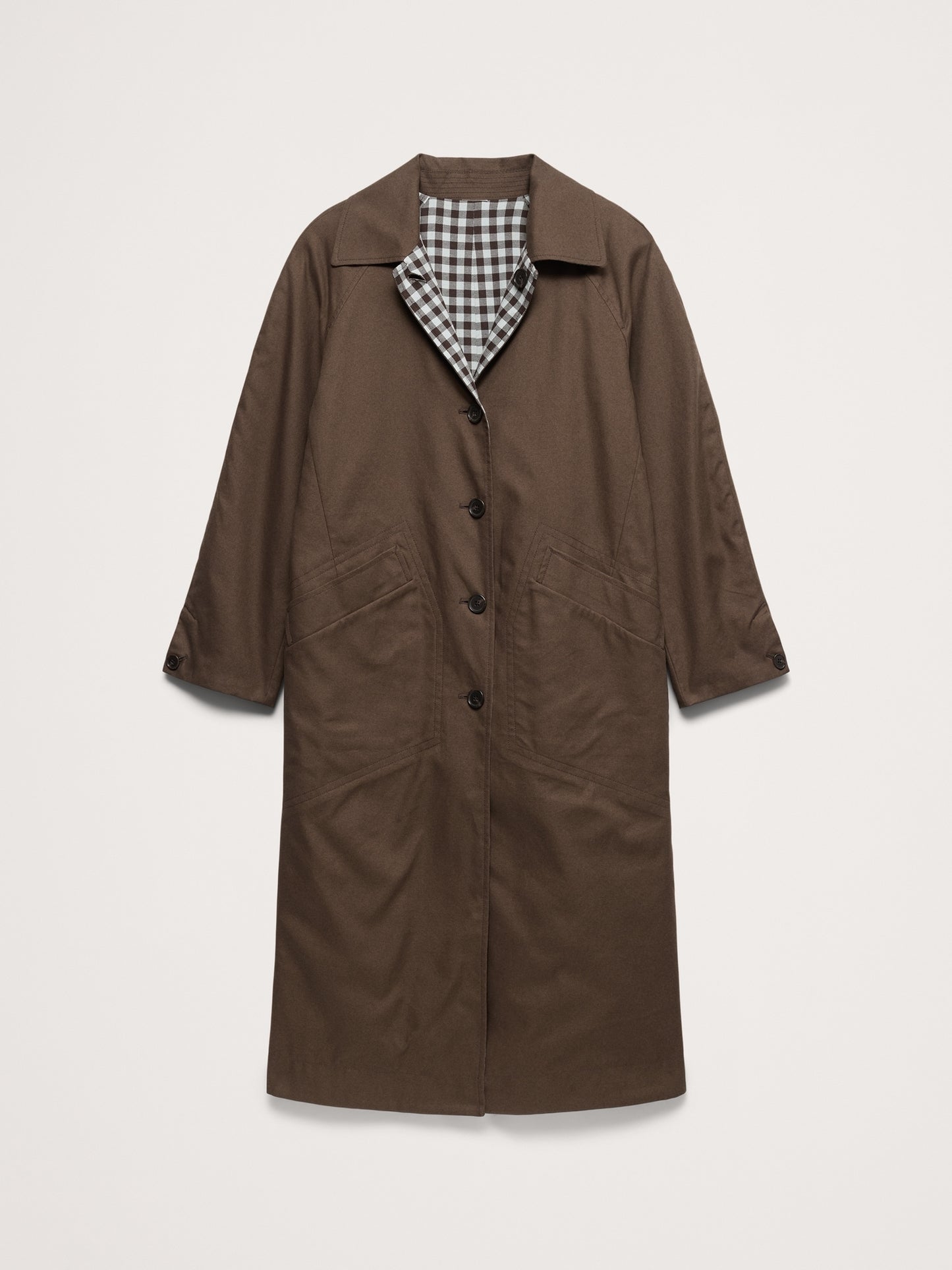 Reversible Cotton Car Coat