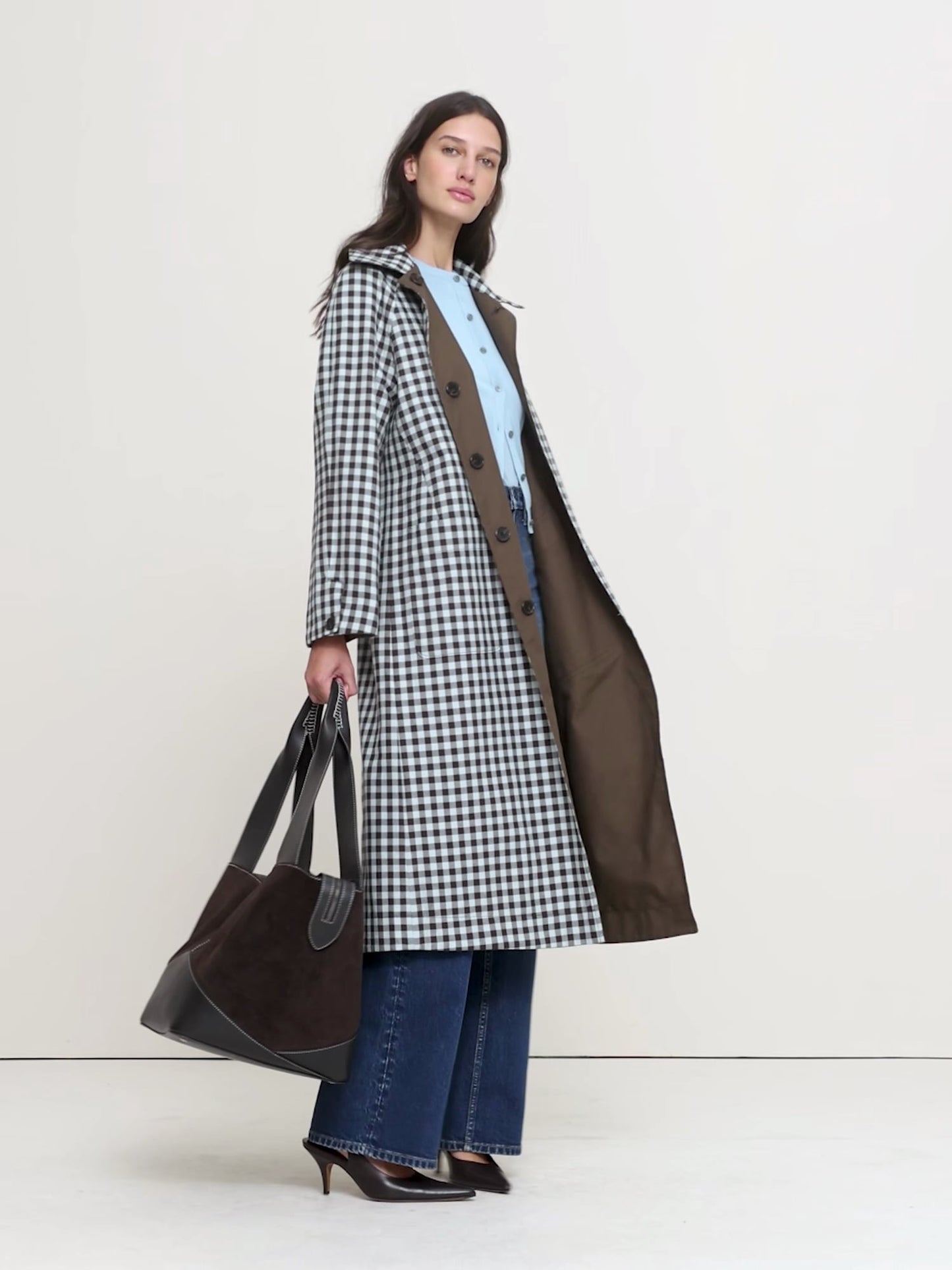 Reversible Cotton Car Coat