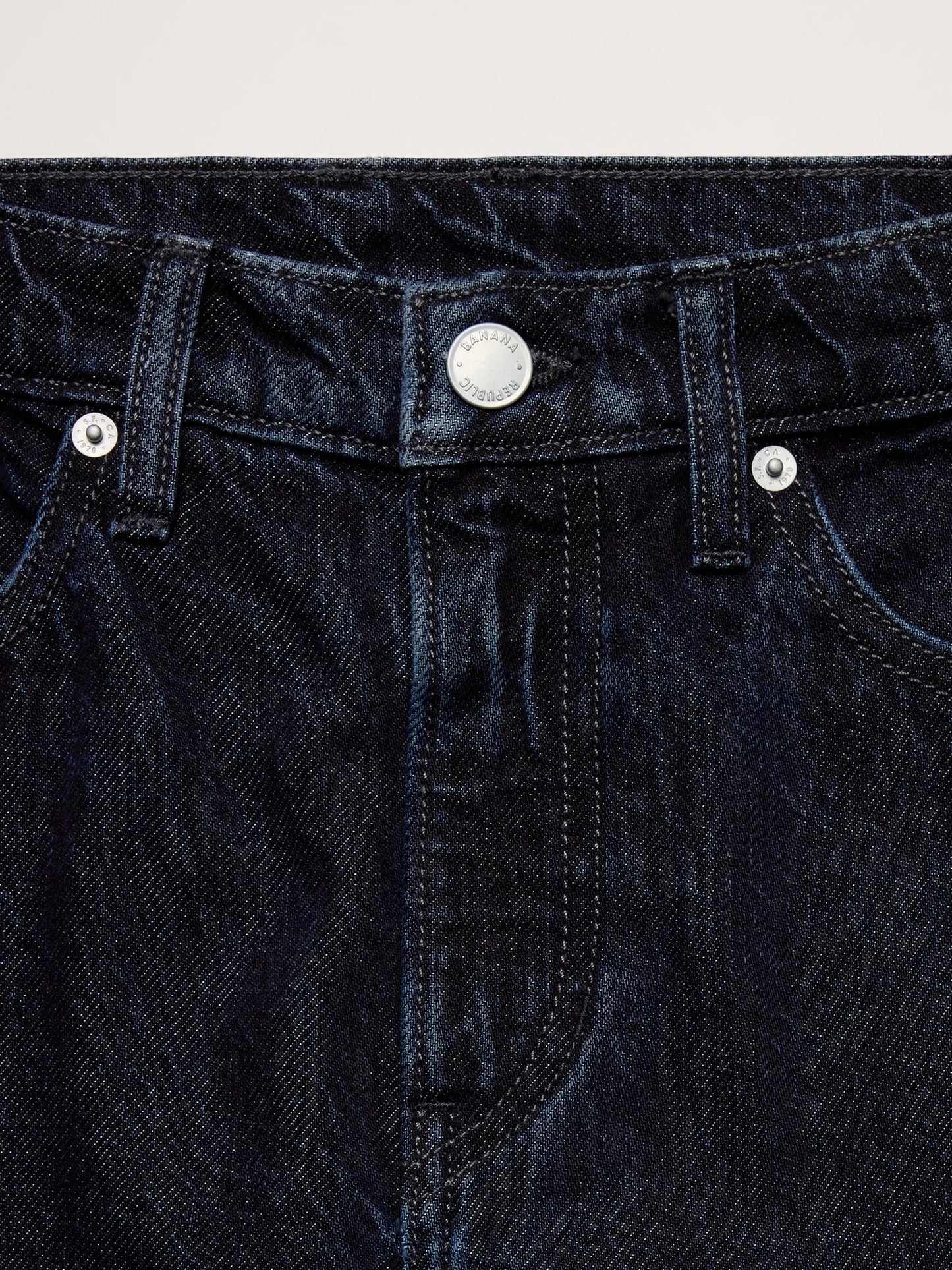 High-Rise Wide-Leg Lightweight Palazzo Jean