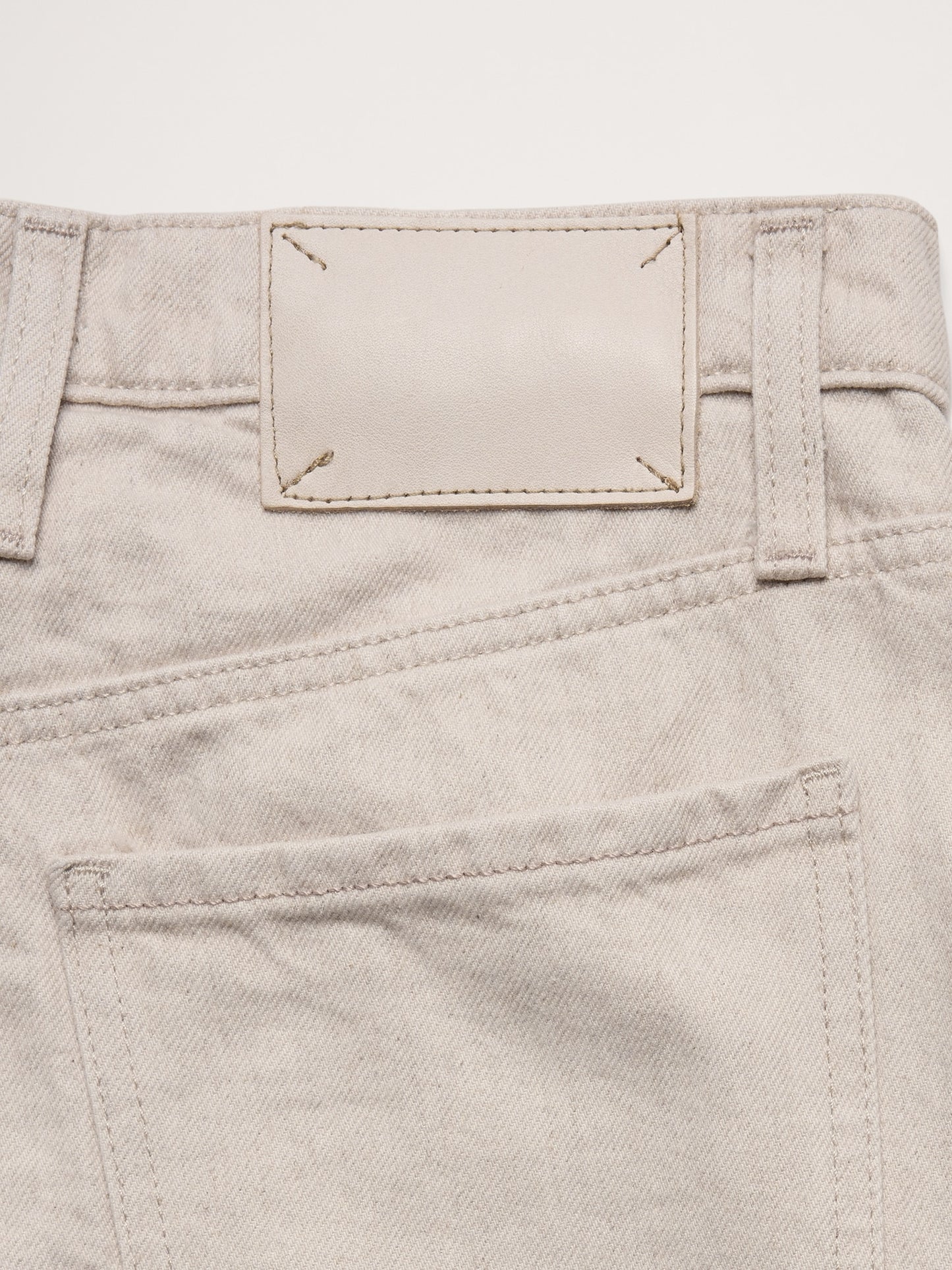 High-Rise Wide-Leg Lightweight Palazzo Jean