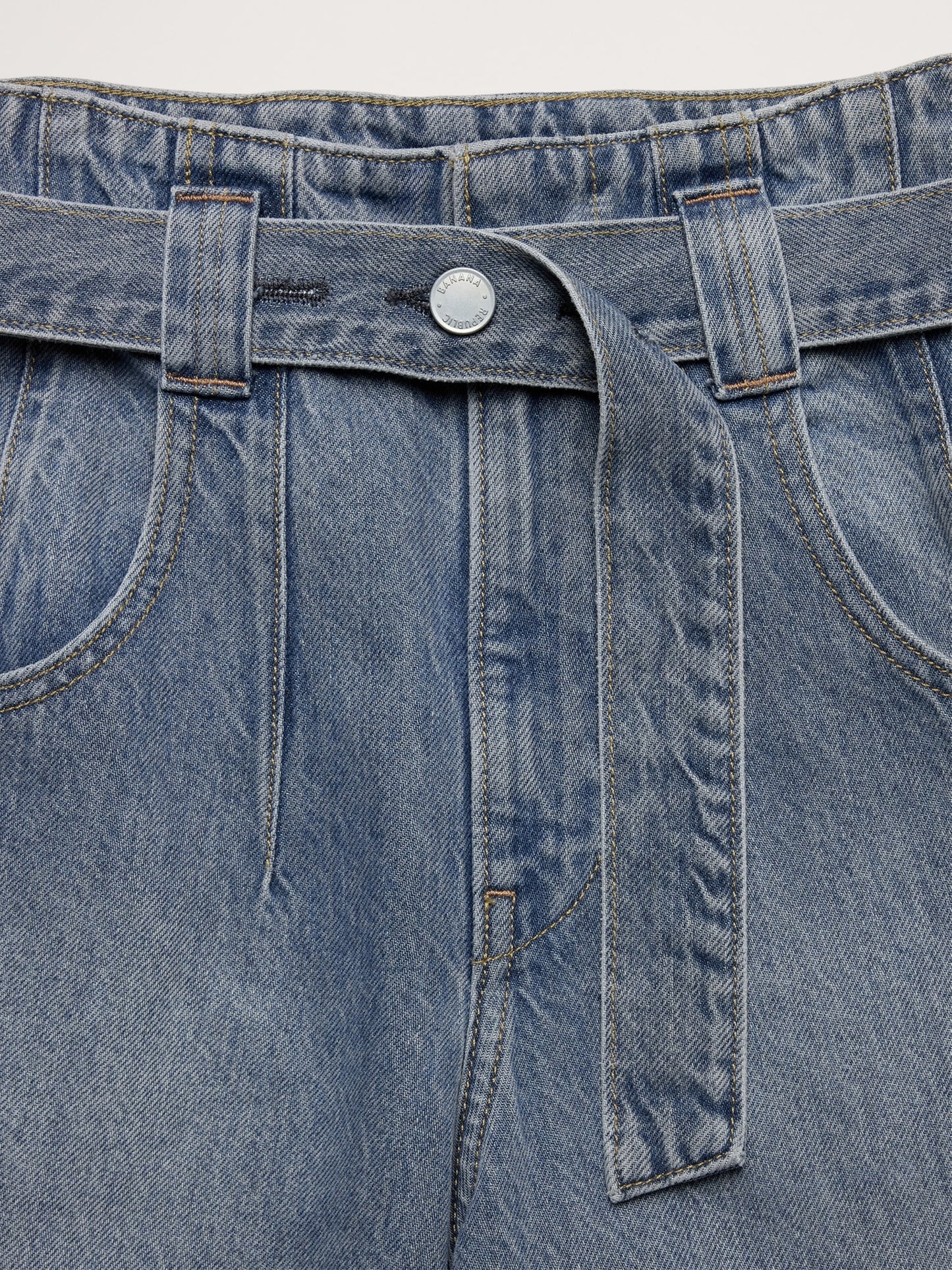 Ultra-High Rise Lightweight Culotte Jean