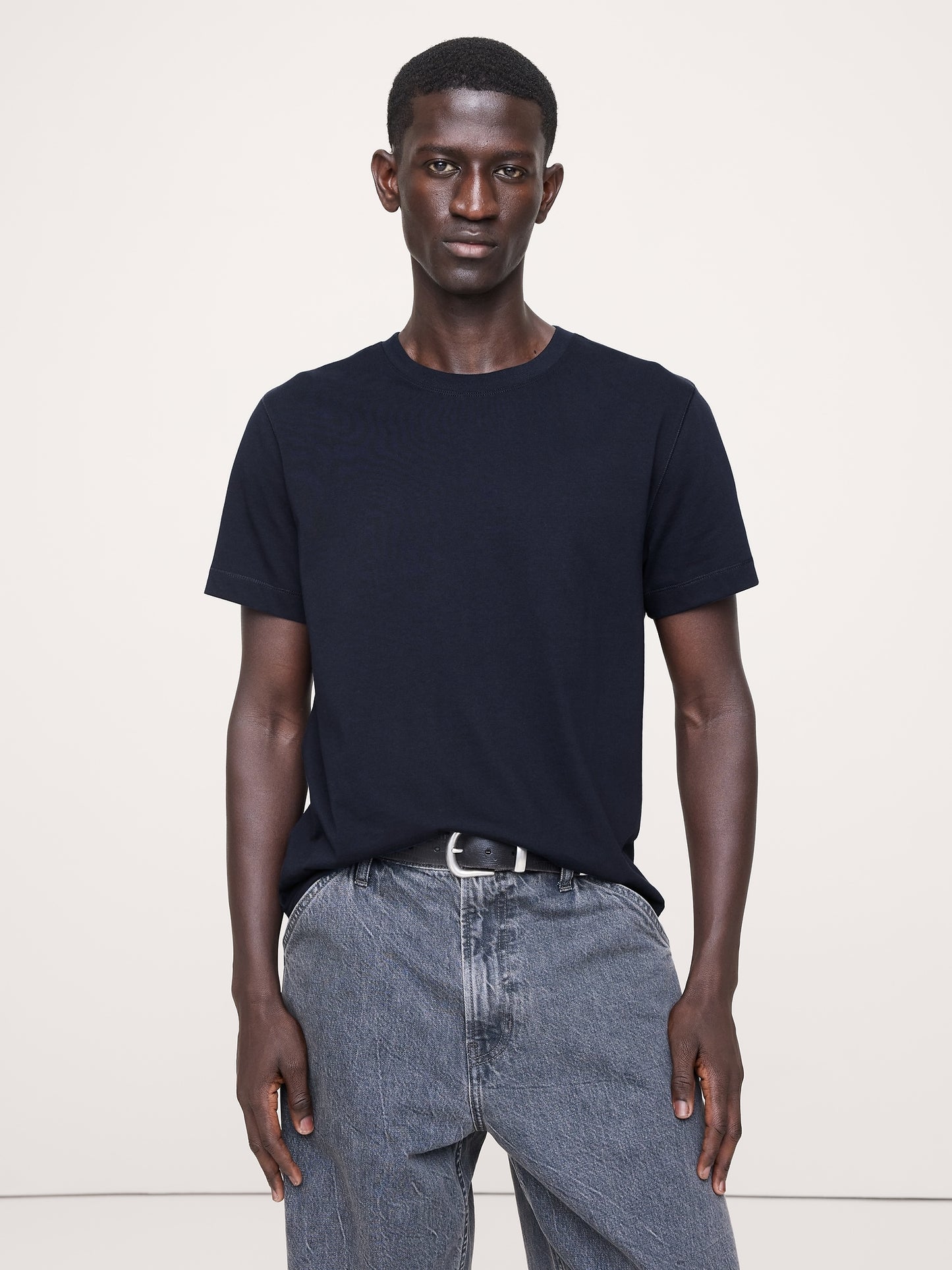 تي شيرت اوثنتك من قطن سوبيما