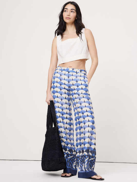 The Everyday Wide-Leg Pant in Linen