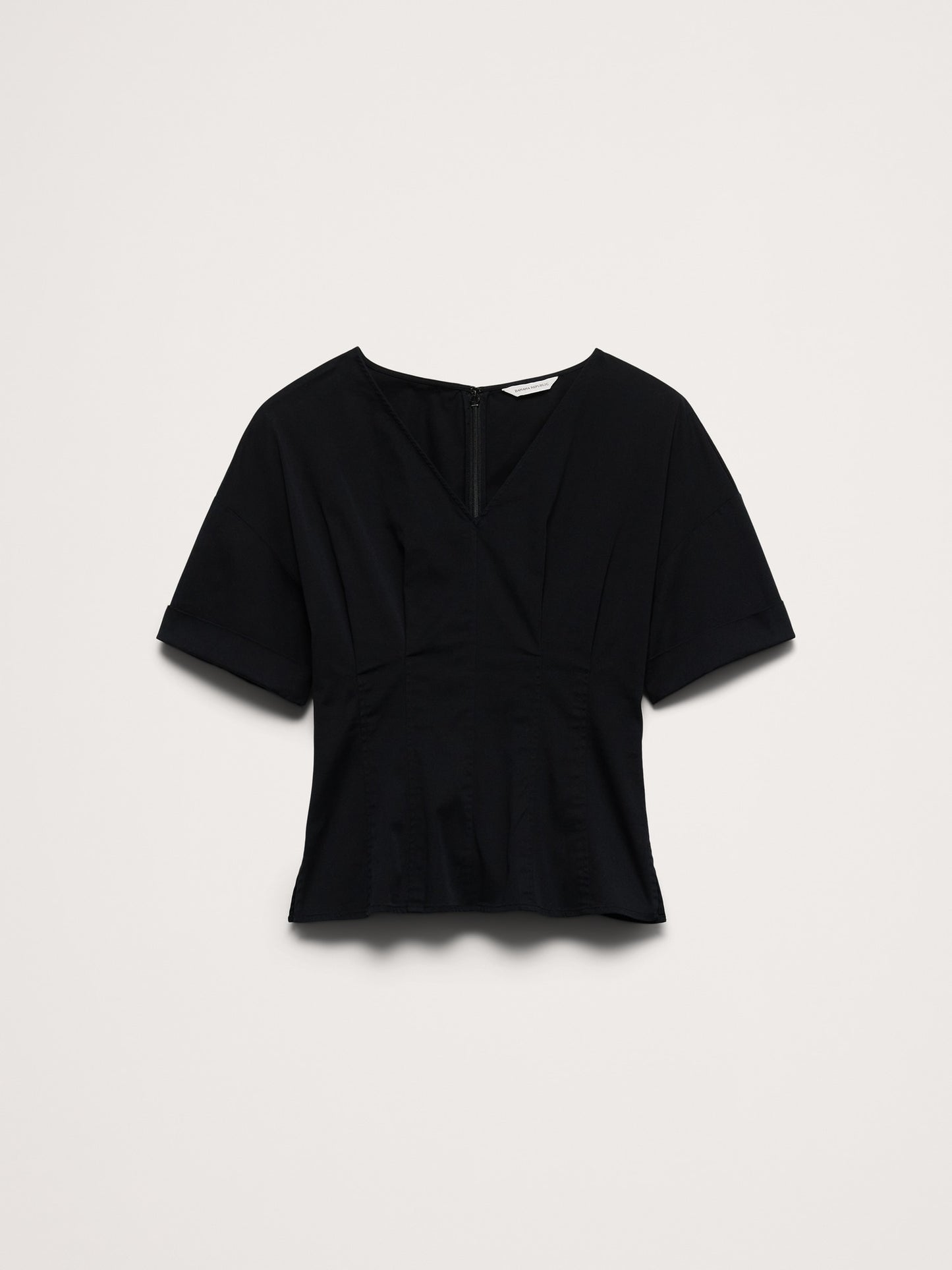 Soft Cotton Fitted Waist Top