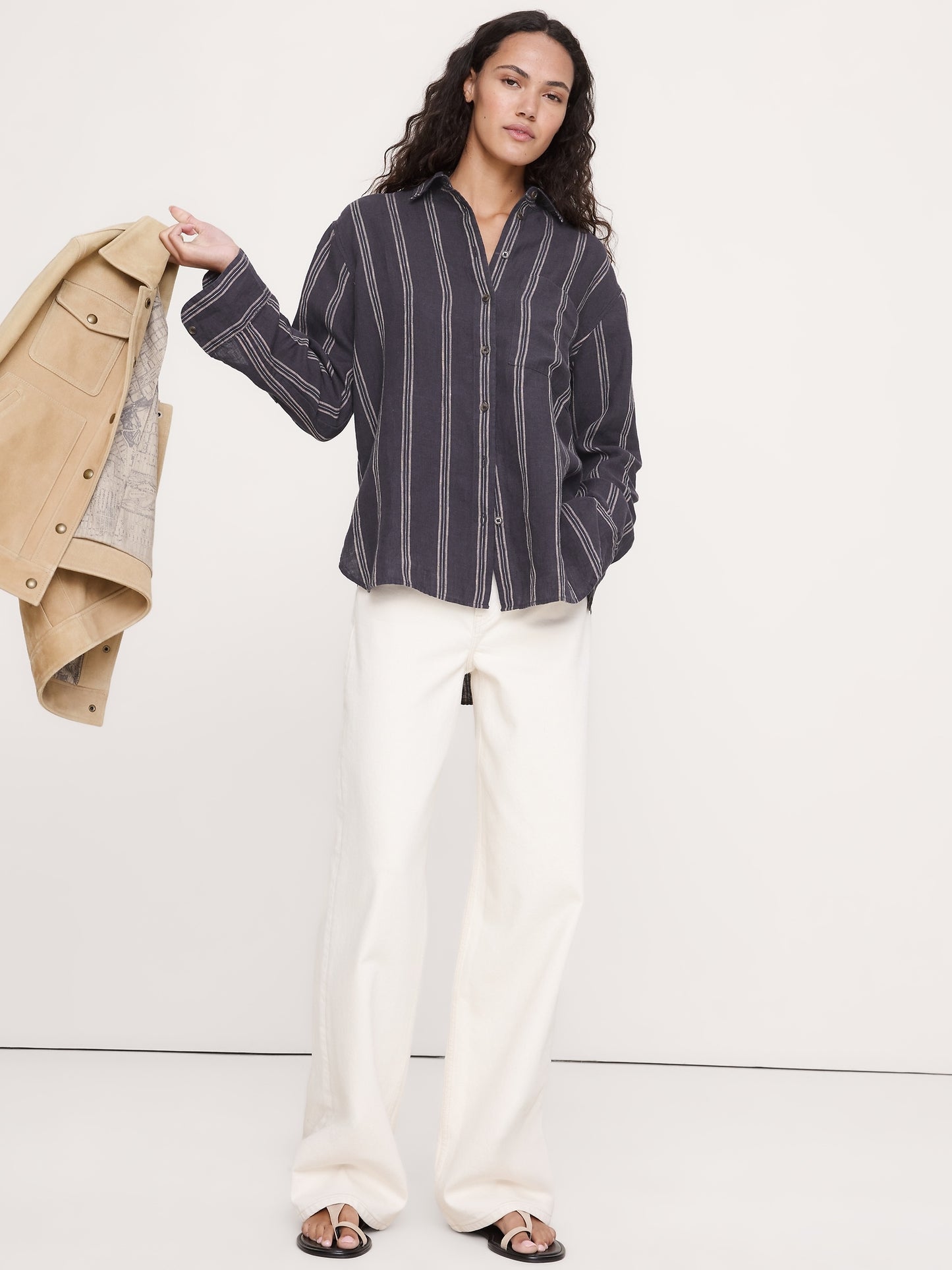 The Oversized Linen Shirt