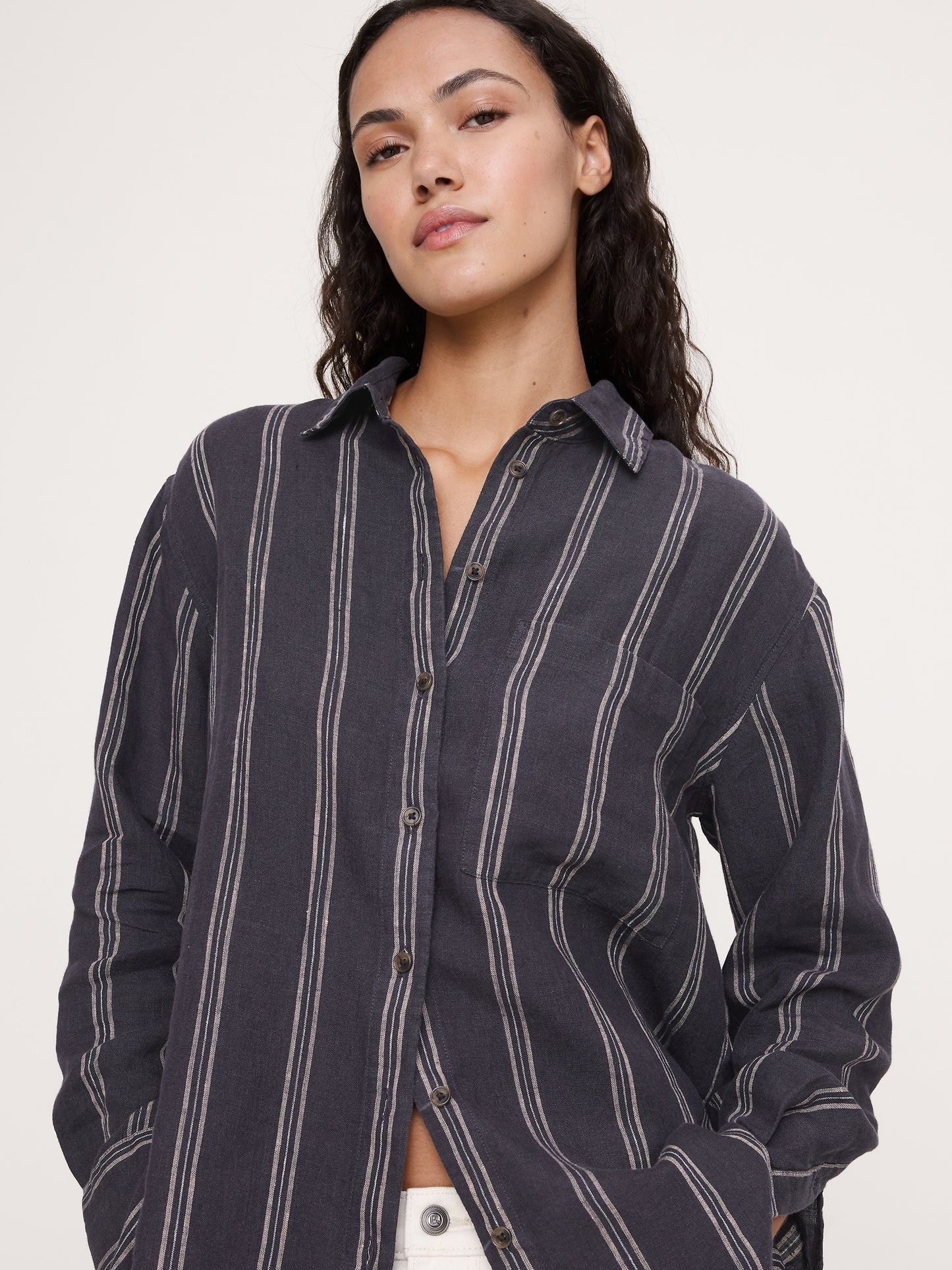 The Oversized Linen Shirt