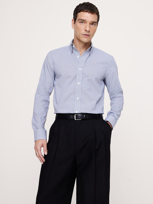 Slim-Fit Wrinkle-Resistant Dress Shirt