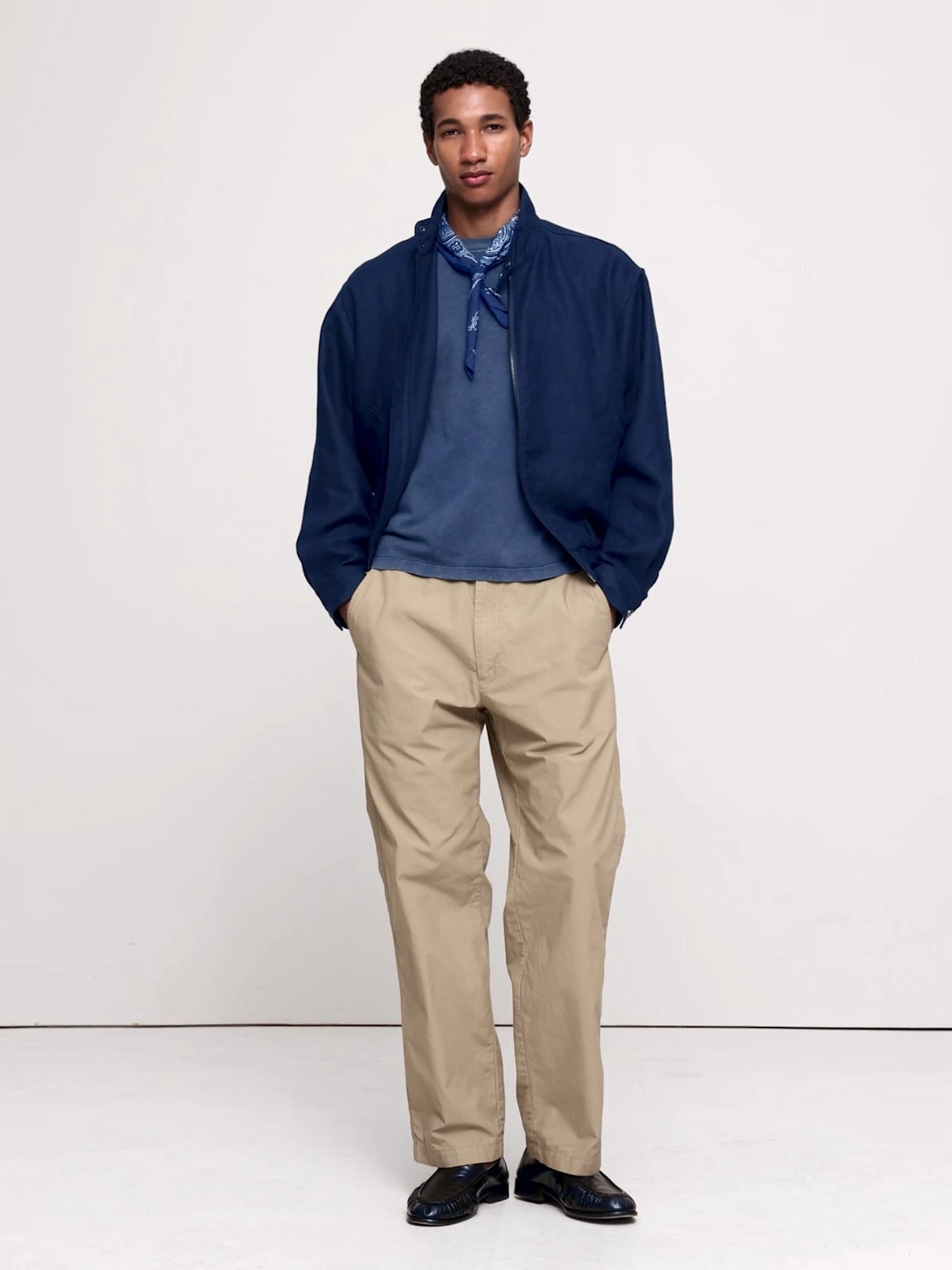 The Weekender Relaxed Pull-On Pant in Cotton