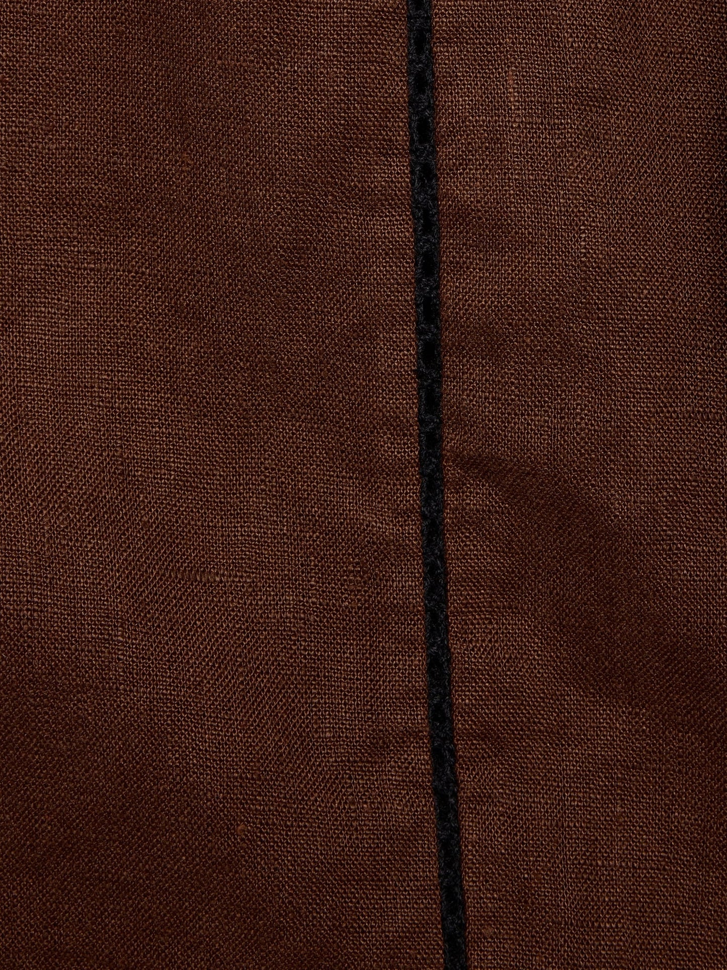 Linen Short-Sleeve Blazer Top