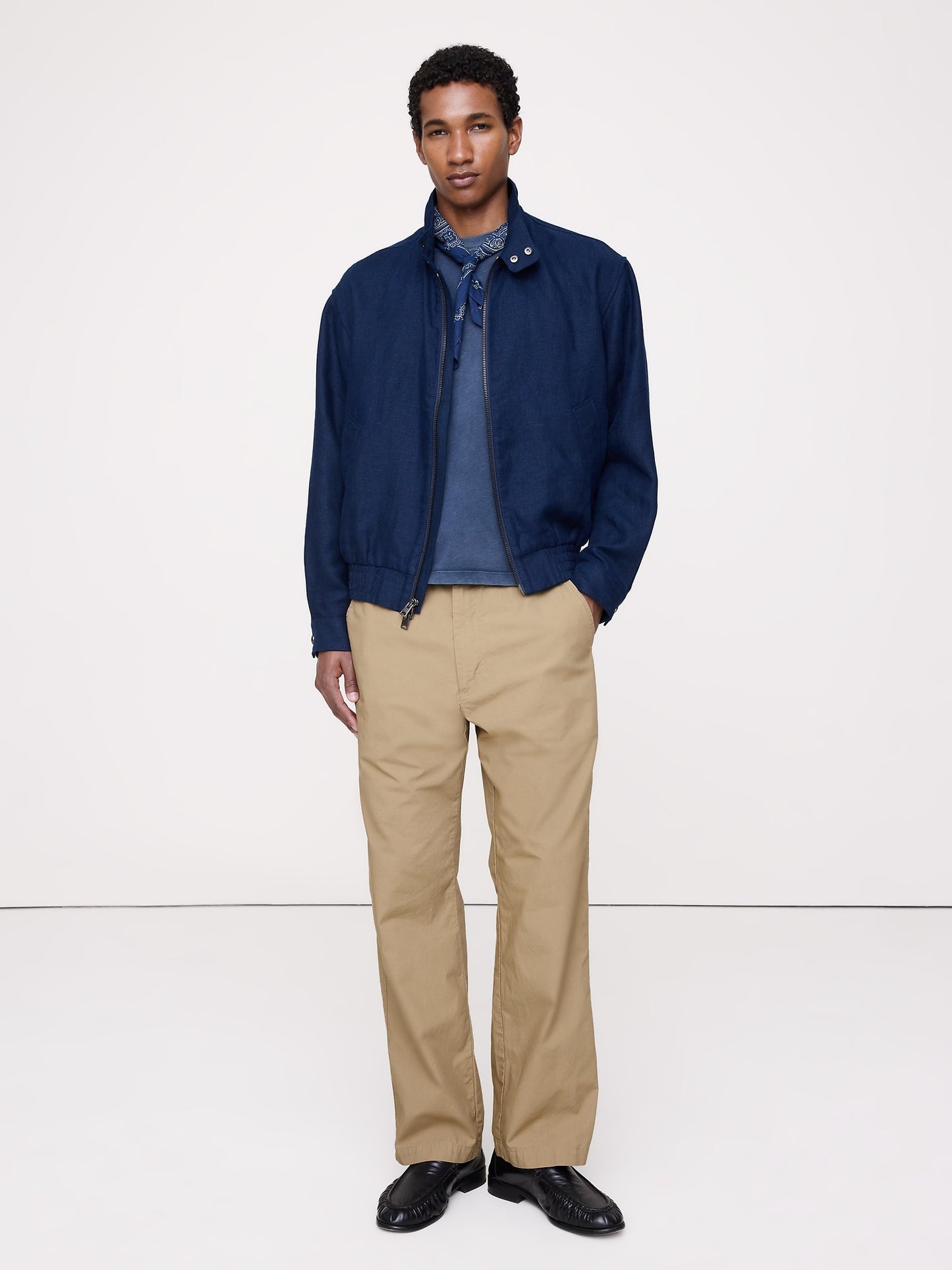 The Weekender Relaxed Pull-On Pant in Cotton