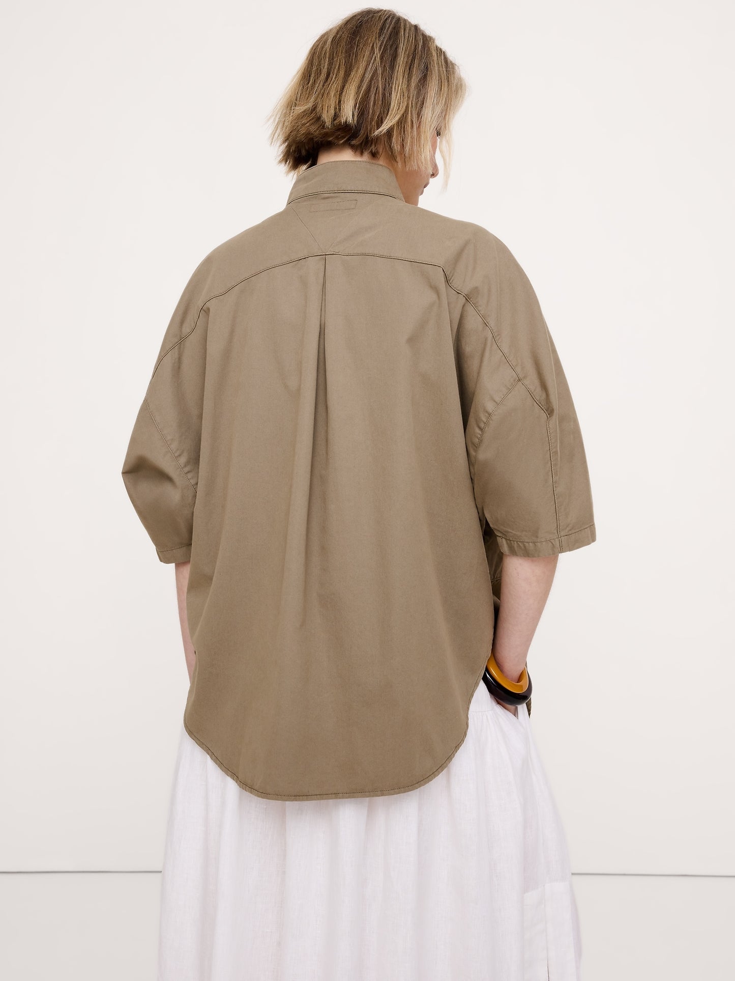 Cotton Twill Utility Tunic