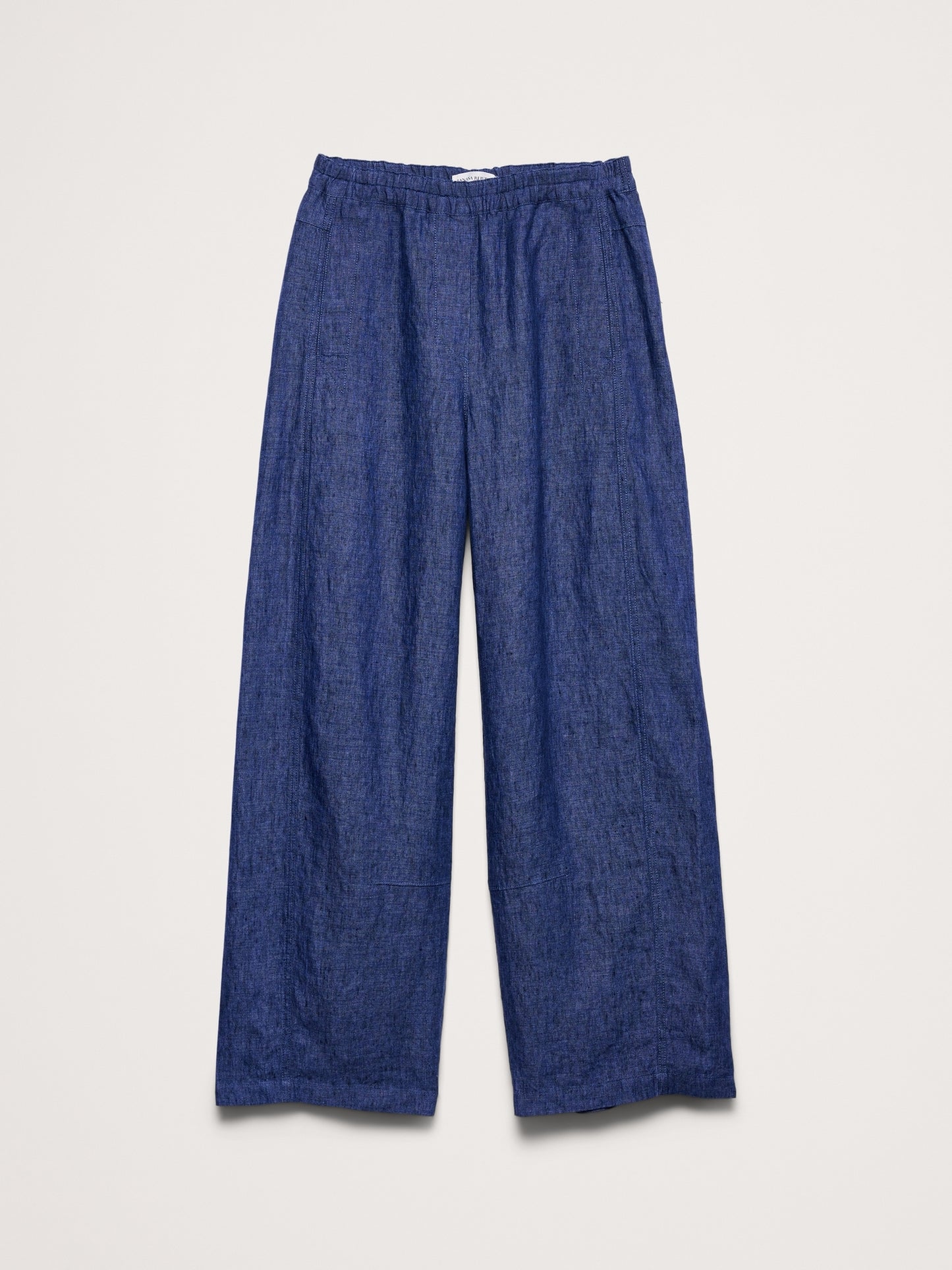 Mid-Rise Relaxed Painter Pull-On Pant in Linen