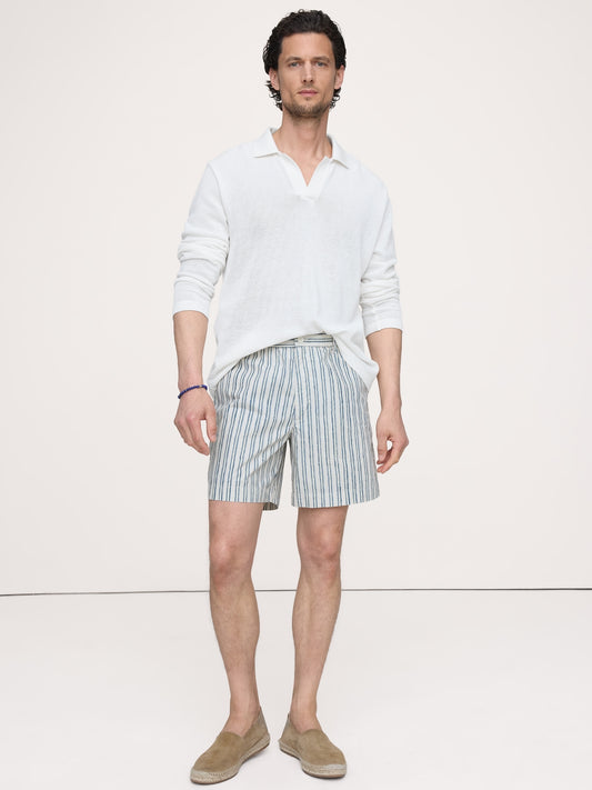 The Weekender 7" Pull-On Short in Cotton