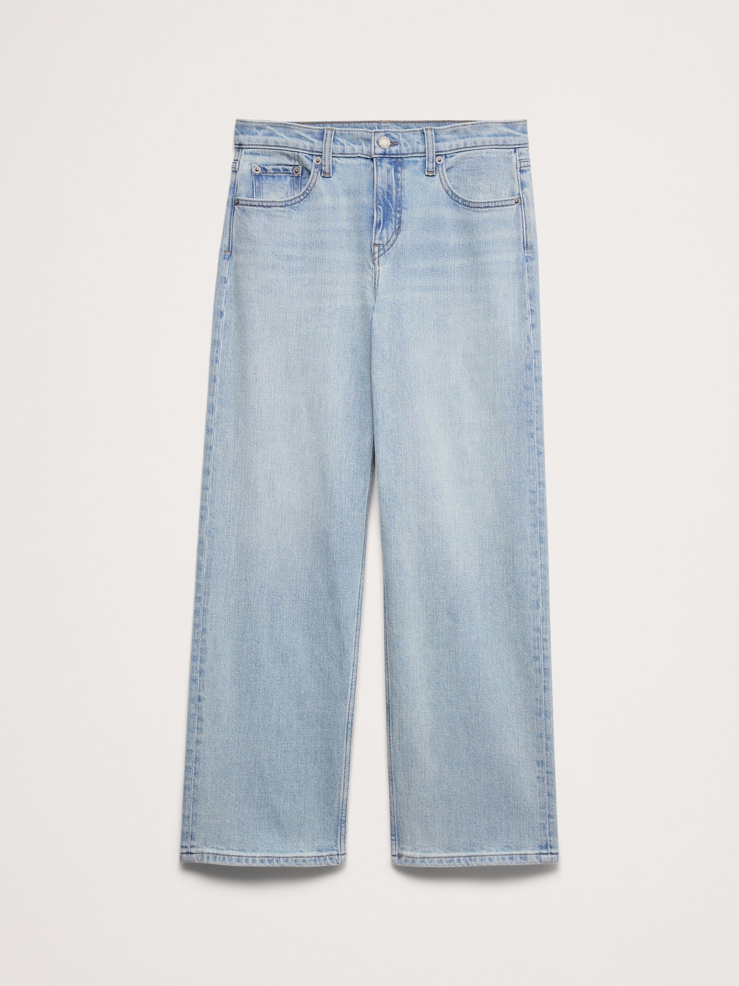 Mid-Rise 90s Loose Crop Jean