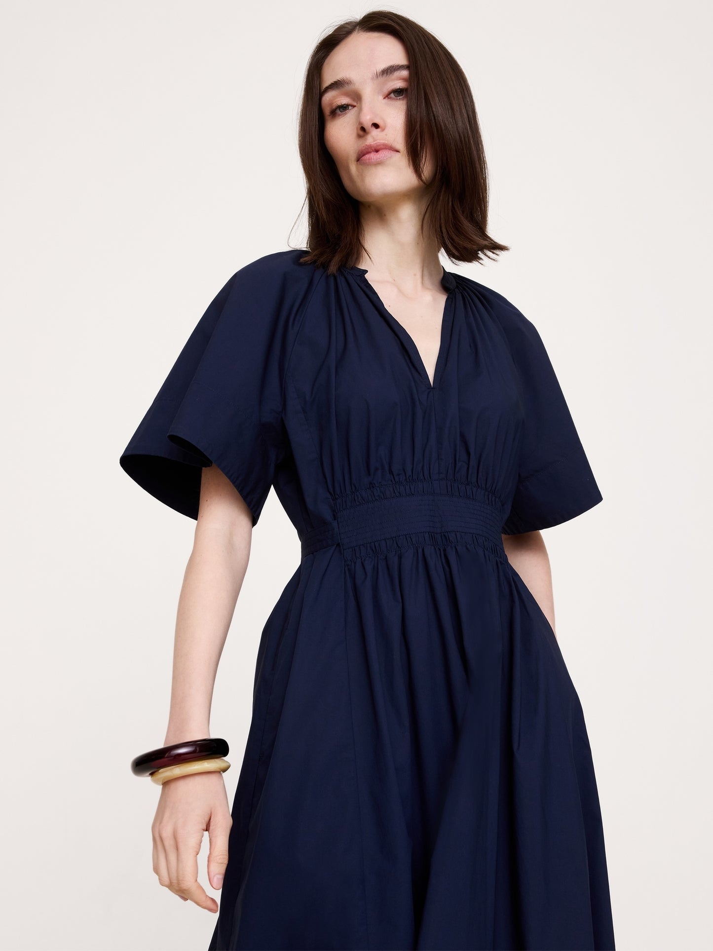 Tie-Back Maxi Dress