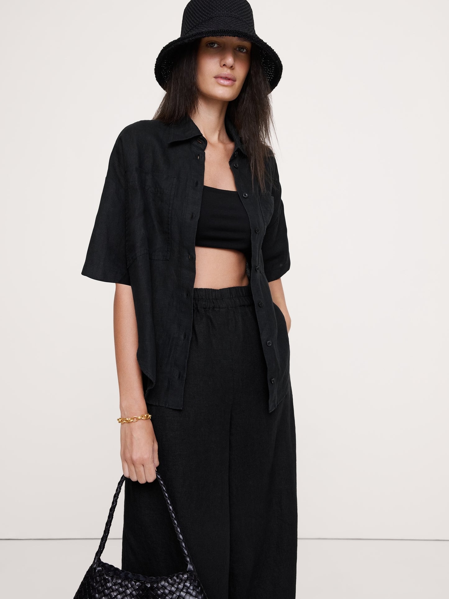 Linen Short-Sleeve Shirt