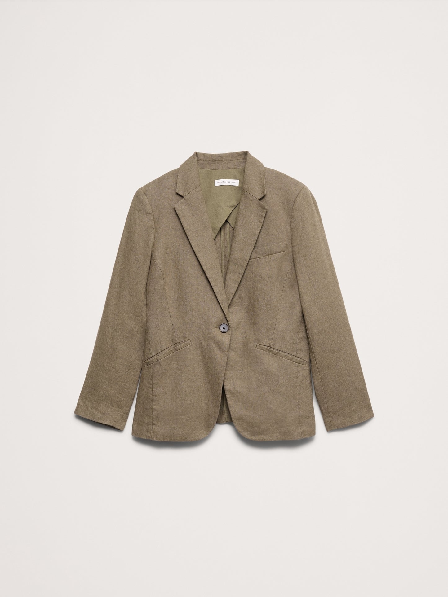 Slim Linen Blazer