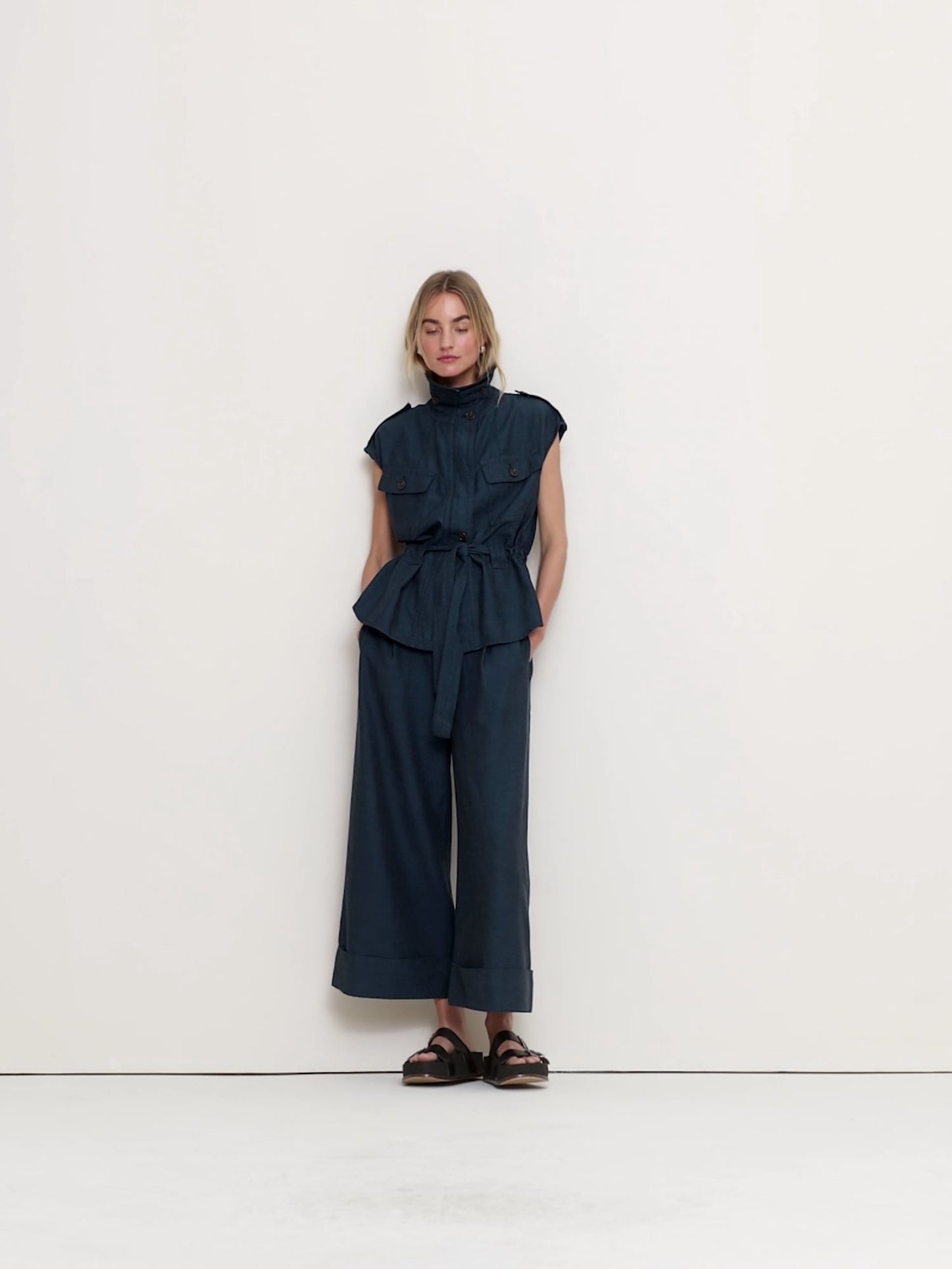 TENCEL™-Cotton-Linen Utility Vest