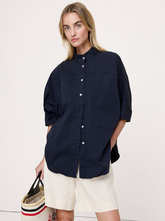 Cotton Twill Utility Tunic