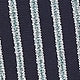 Jacquard Stripe Pleated Pull-On Short