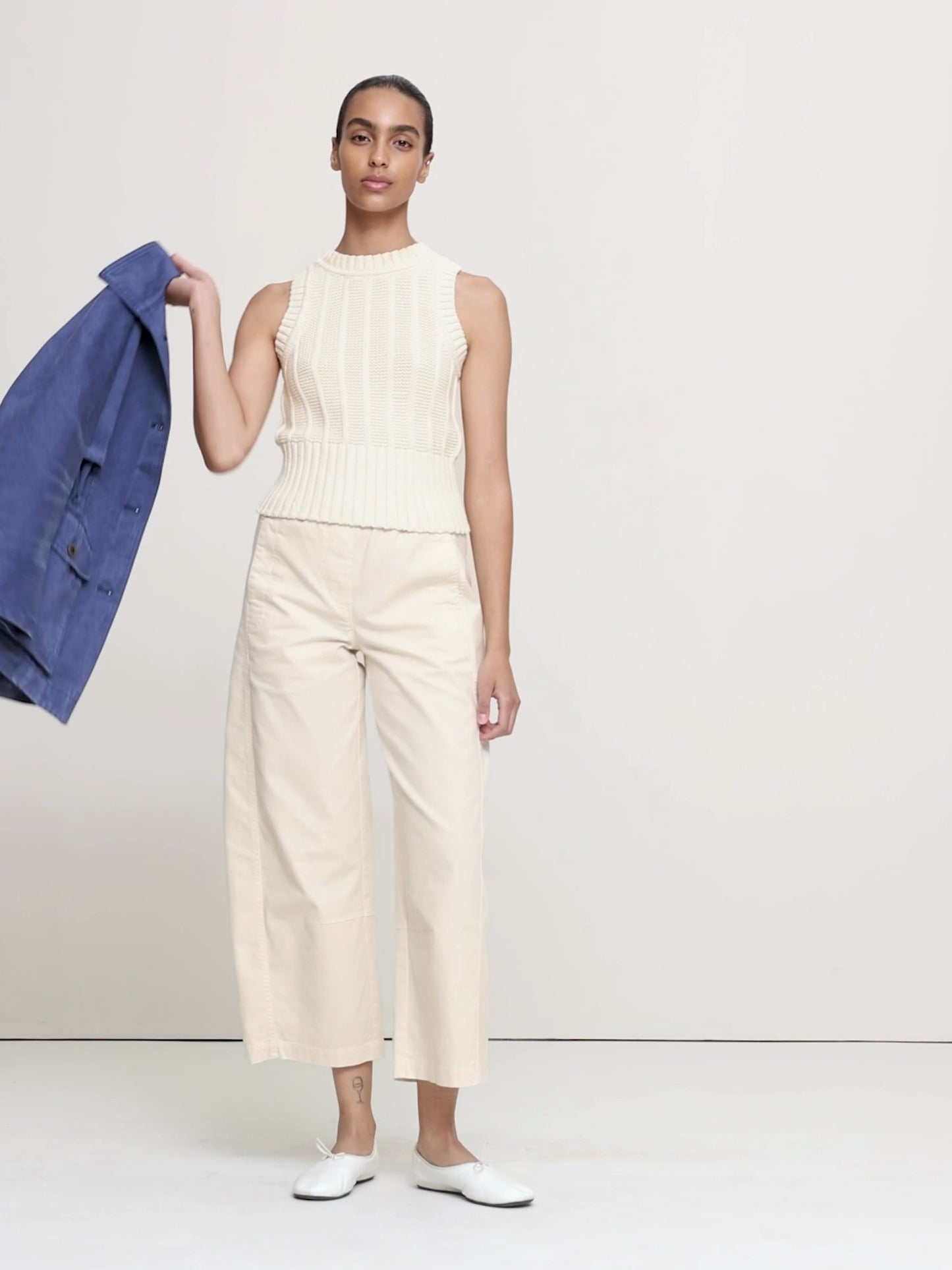 Mid-Rise Relaxed Painter Pull-On Pant