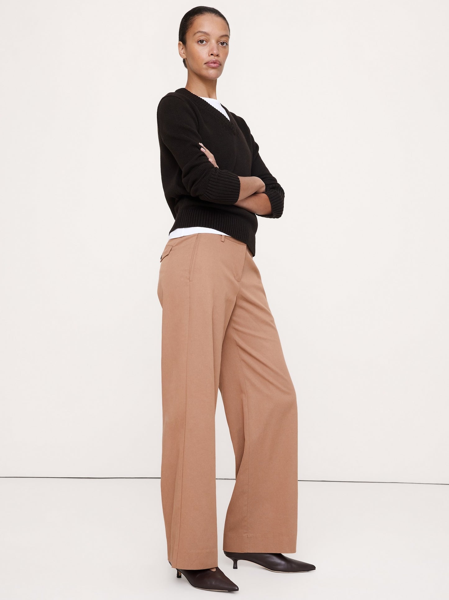 The Everyday Wide-Leg Pant in Tencel™-Cotton