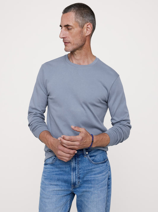 Luxury-Touch Long-Sleeve T-Shirt