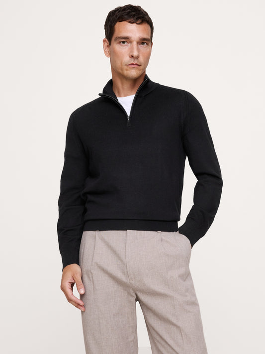 Merino Half-Zip Sweater