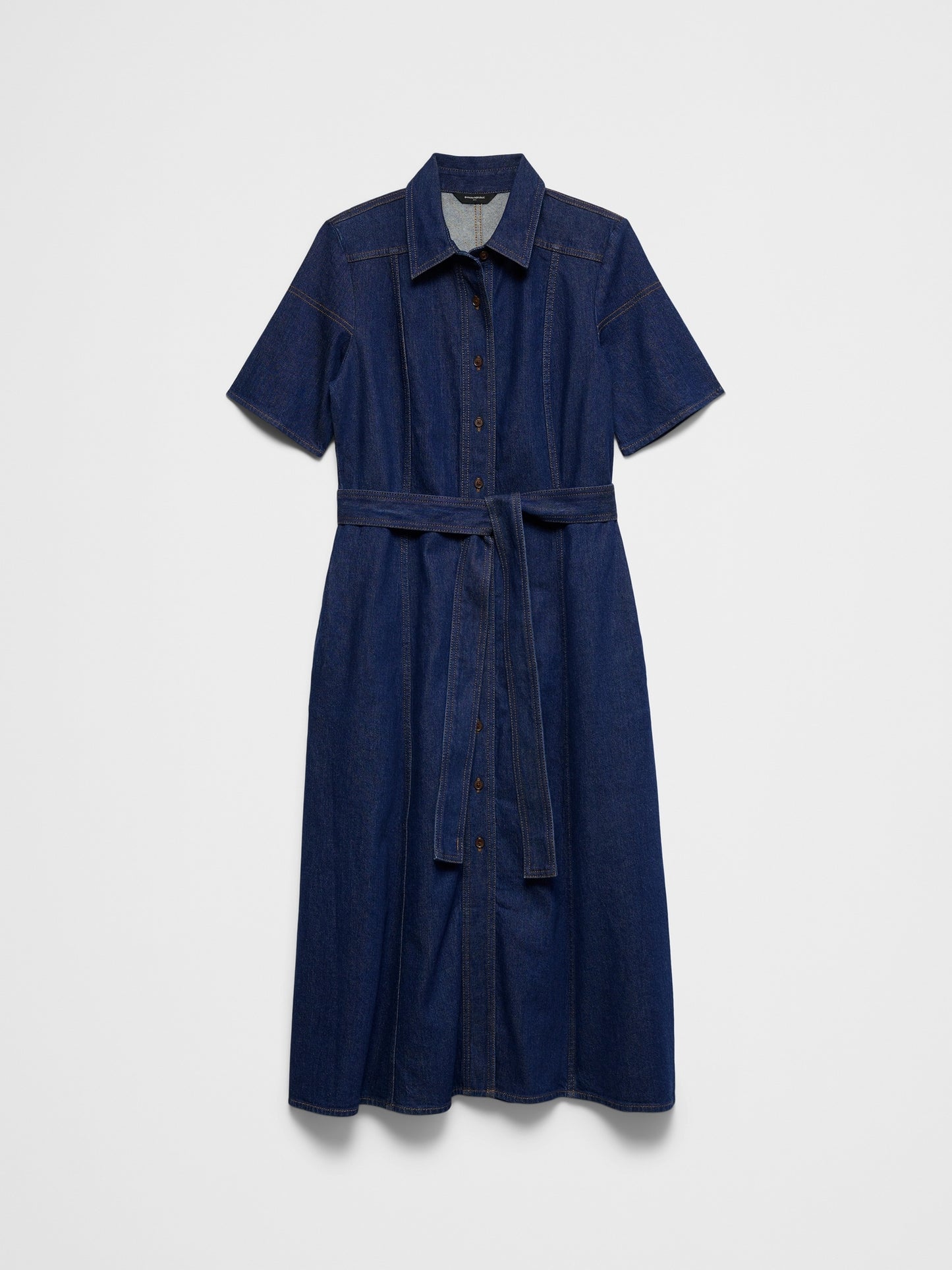 Denim Midi Shirtdress