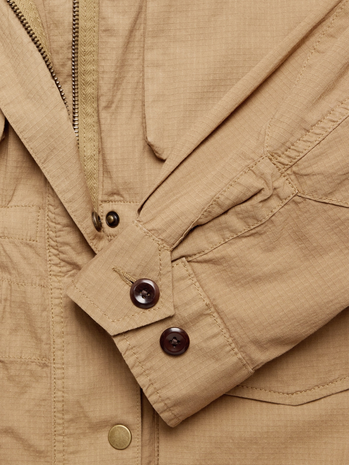 Ripstop Cotton Flight Jacket