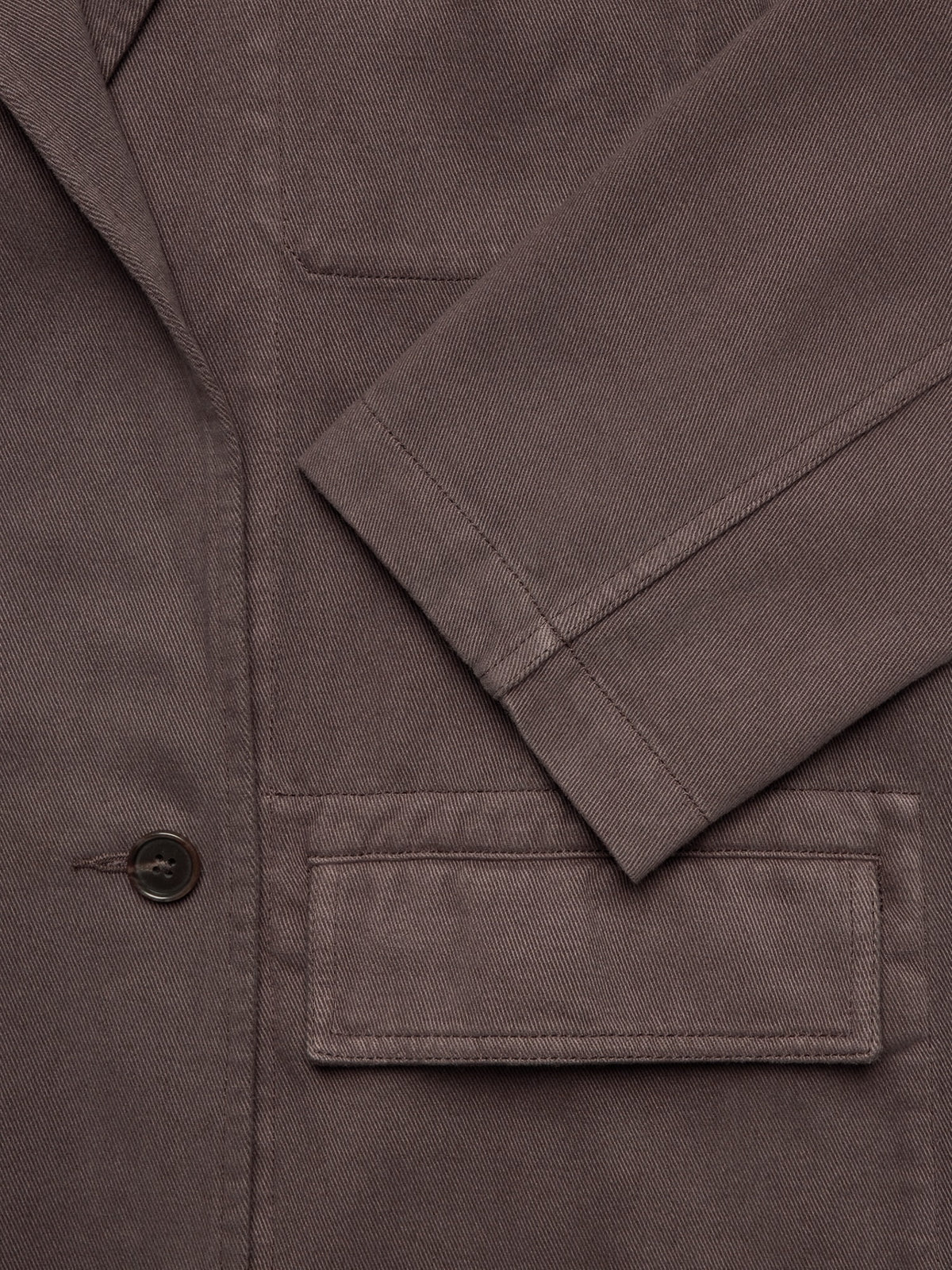 Cotton-Linen Utility Blazer