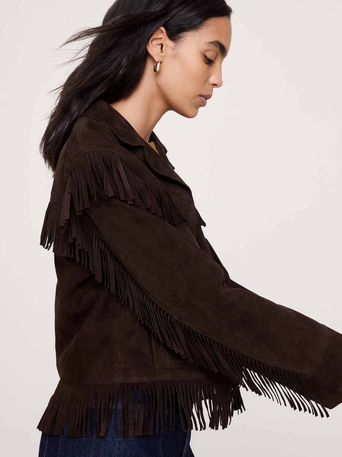 Heritage Suede Fringe Jacket