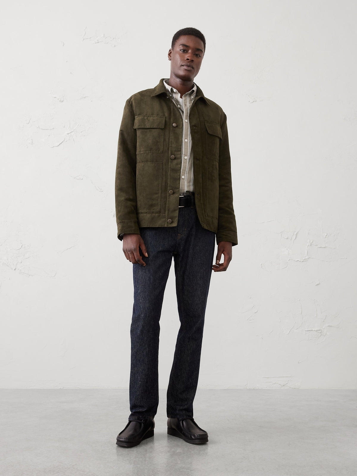 Vegan Suede Jacket