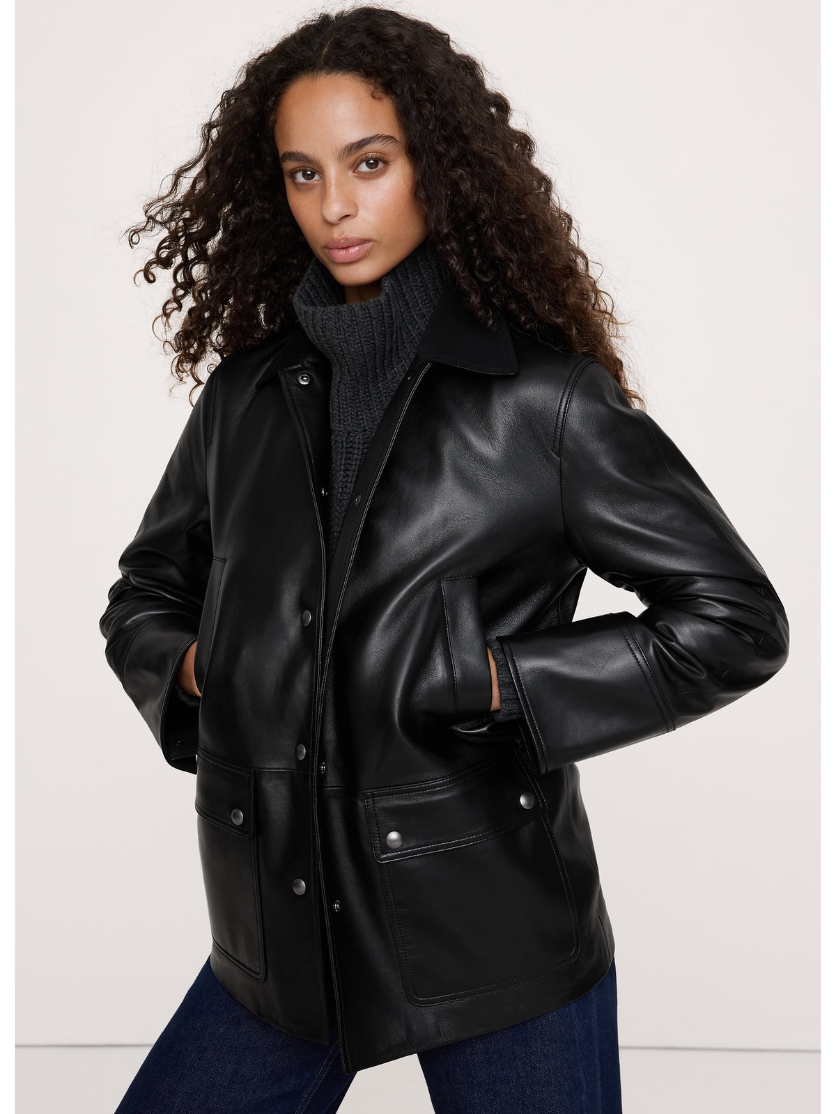 Heritage Leather Barn Jacket