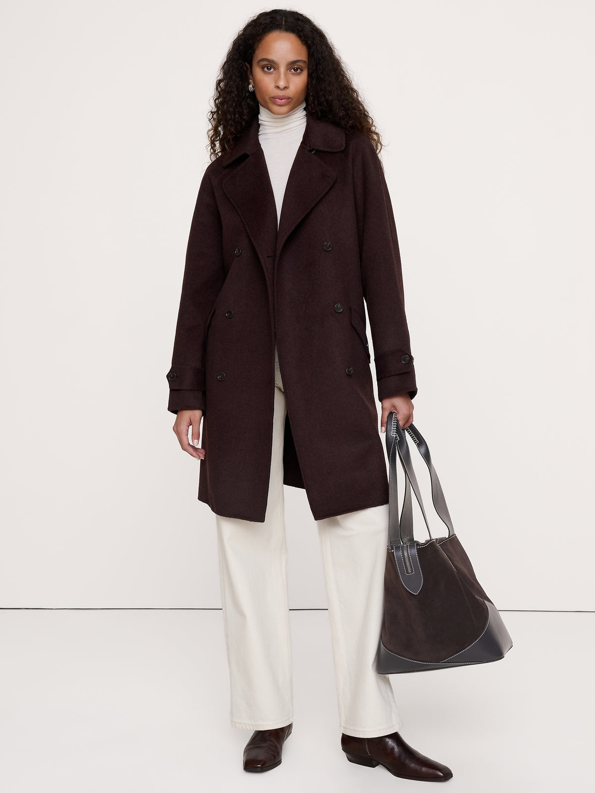 Archive Reissue Double-Faced Cape-Back Trench Coat