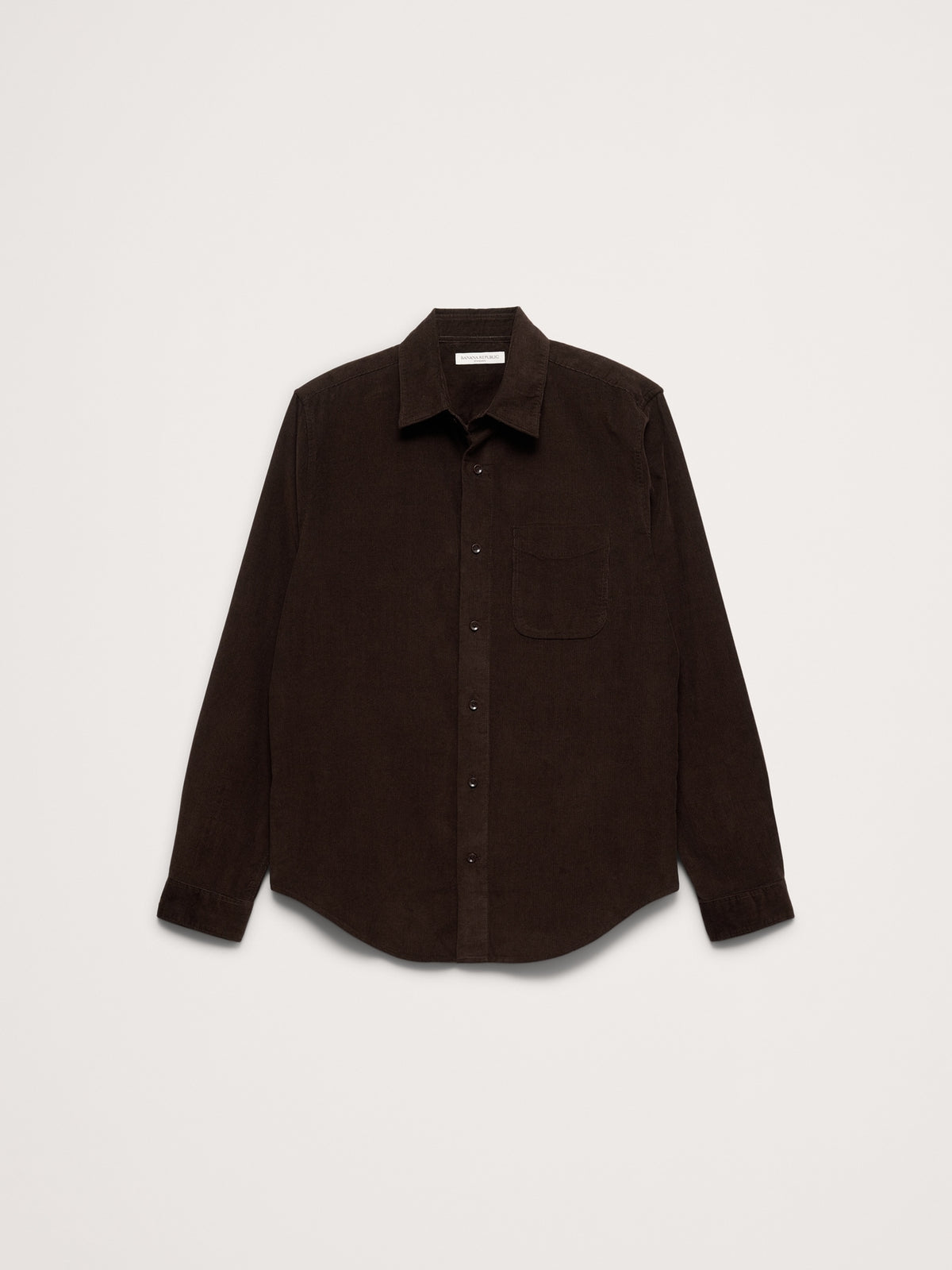 Standard-Fit Lightweight Corduroy Shirt