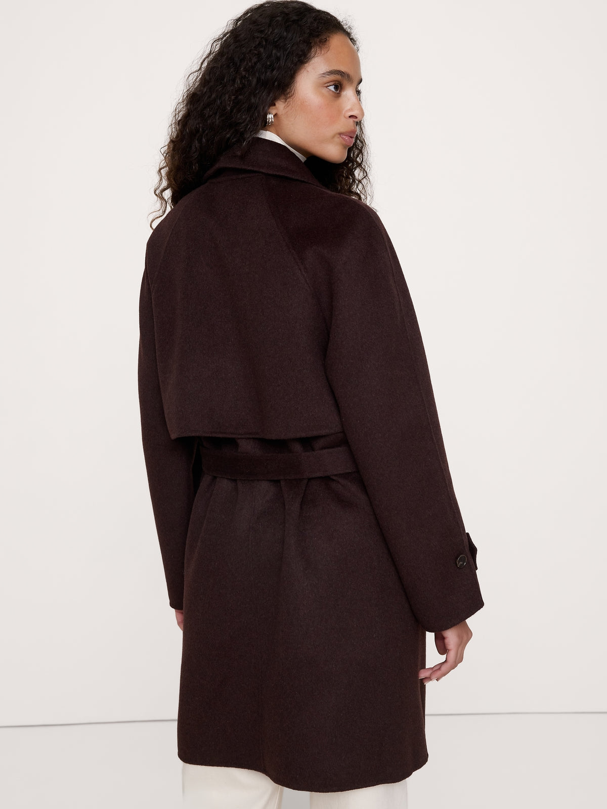 Archive Reissue Double-Faced Cape-Back Trench Coat
