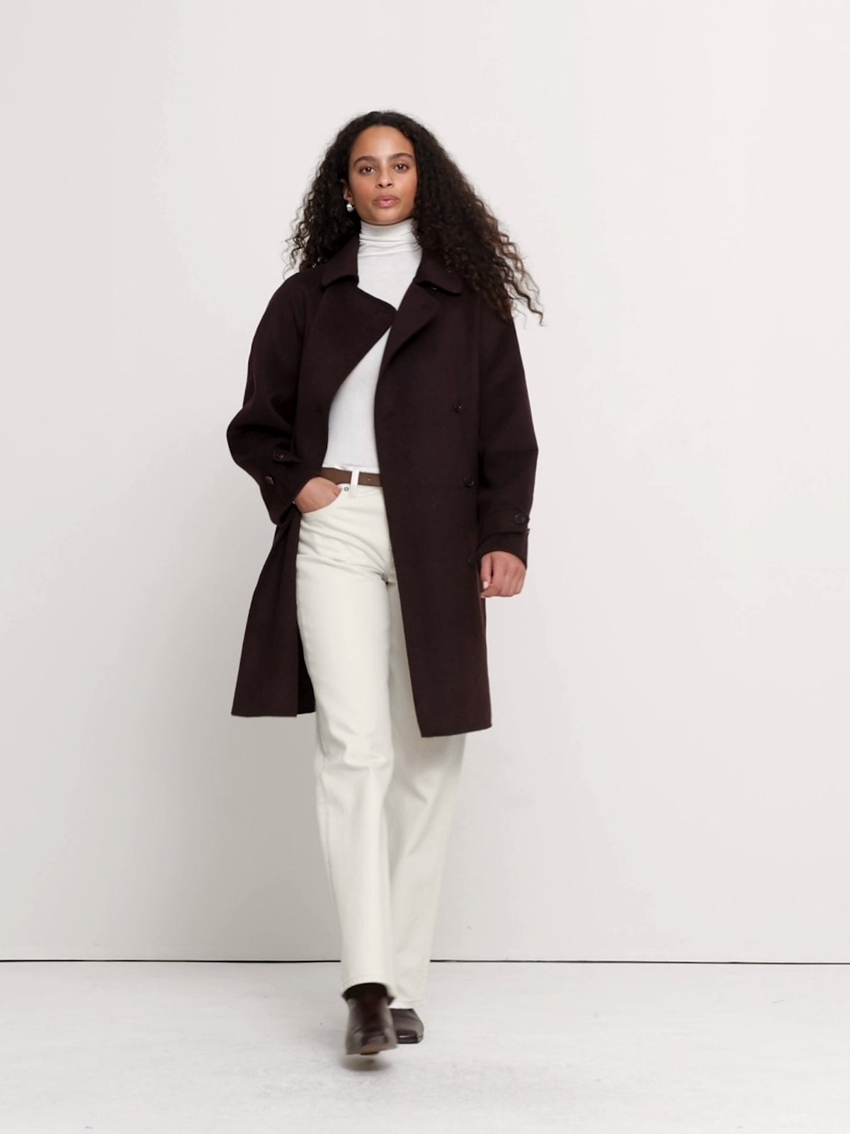 Archive Reissue Double-Faced Cape-Back Trench Coat