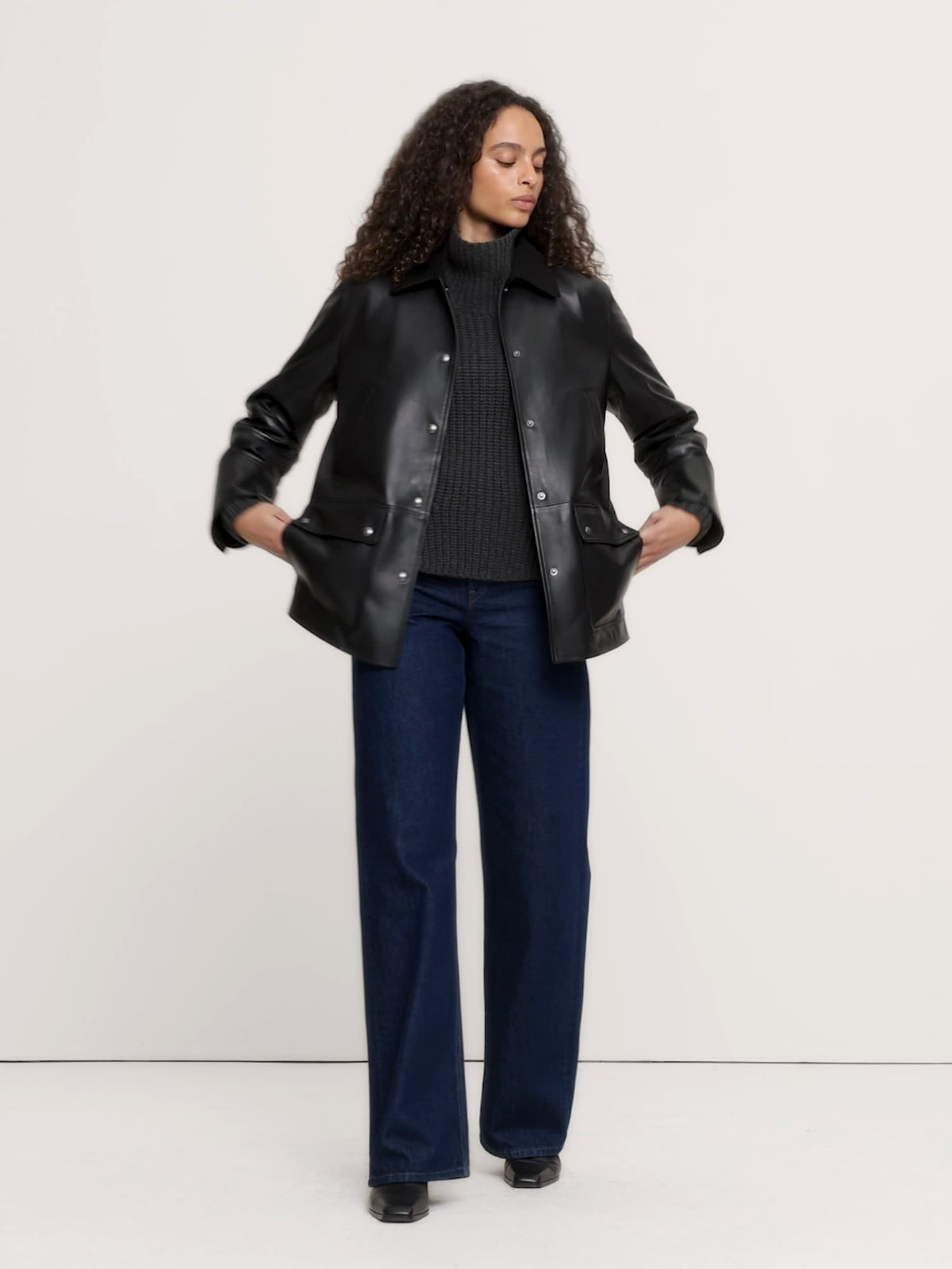 Heritage Leather Barn Jacket