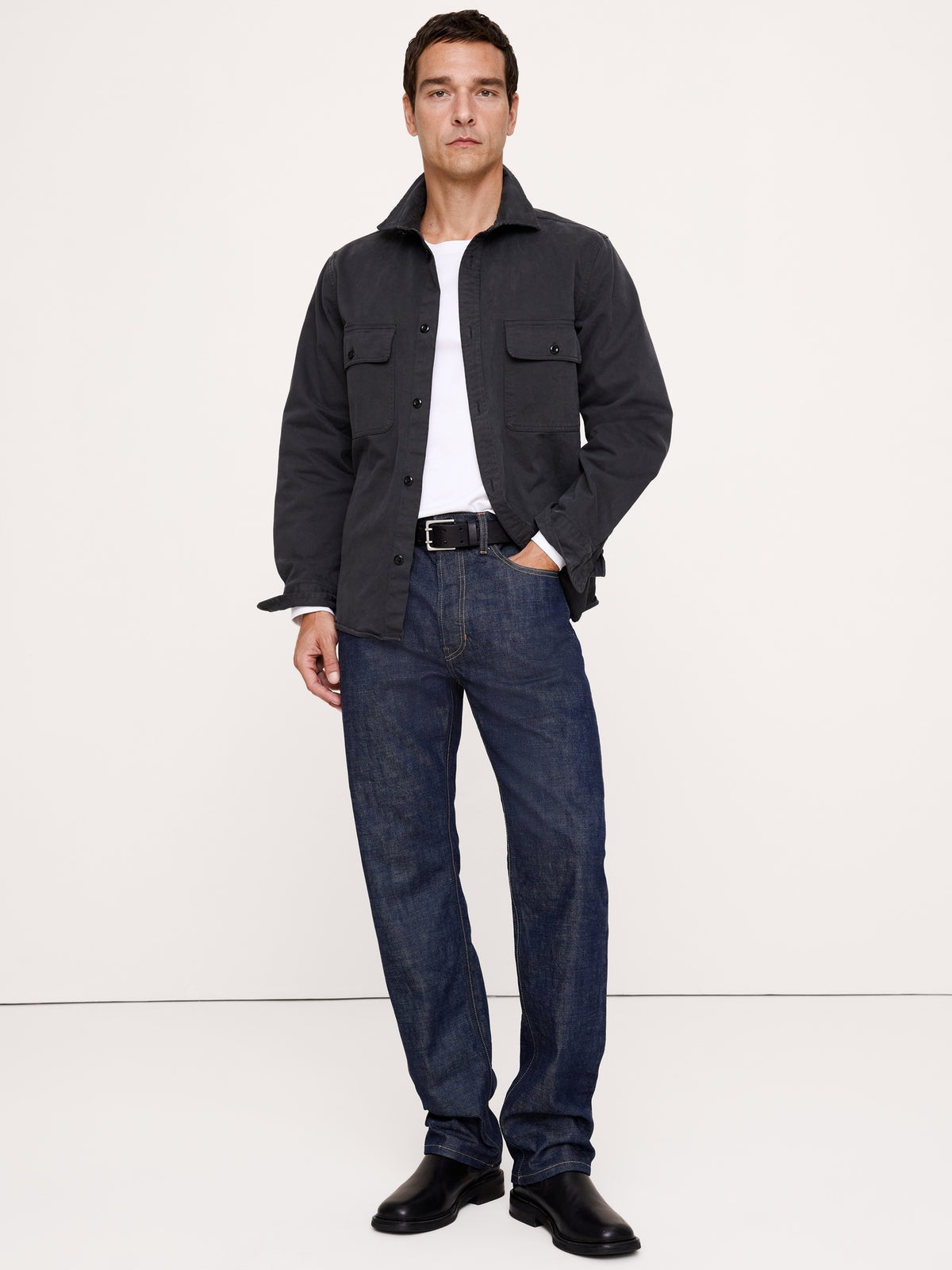 Luxury-Touch Long-Sleeve T-Shirt