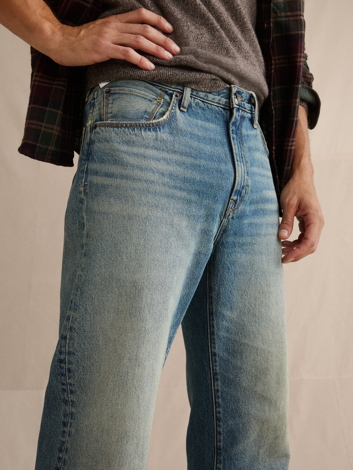 Relaxed-Straight Authentic Jean