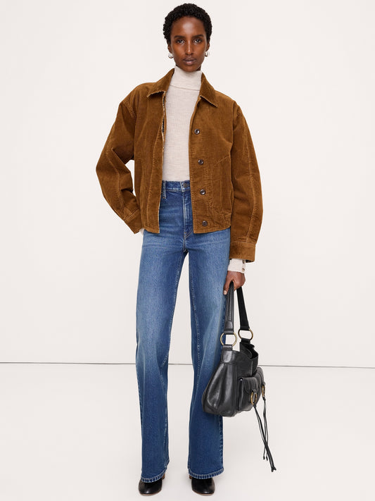 Corduroy Bomber Jacket