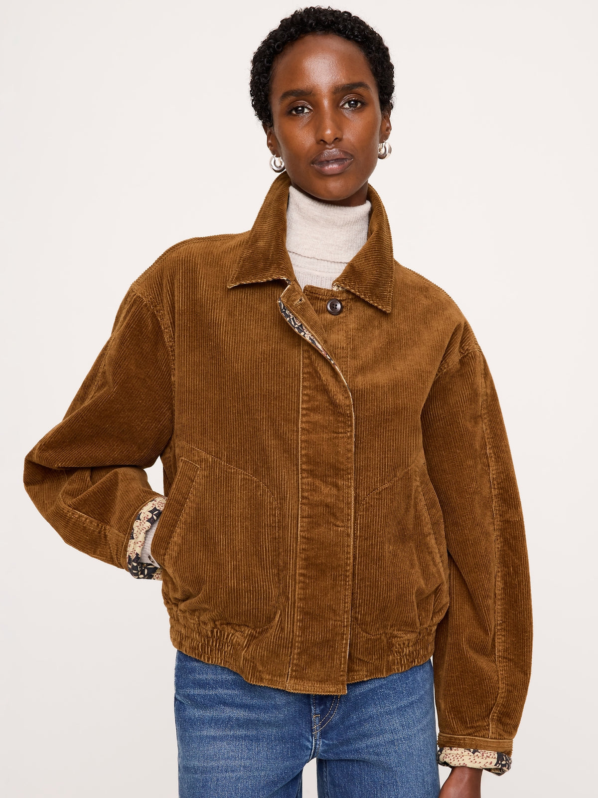 Corduroy Bomber Jacket